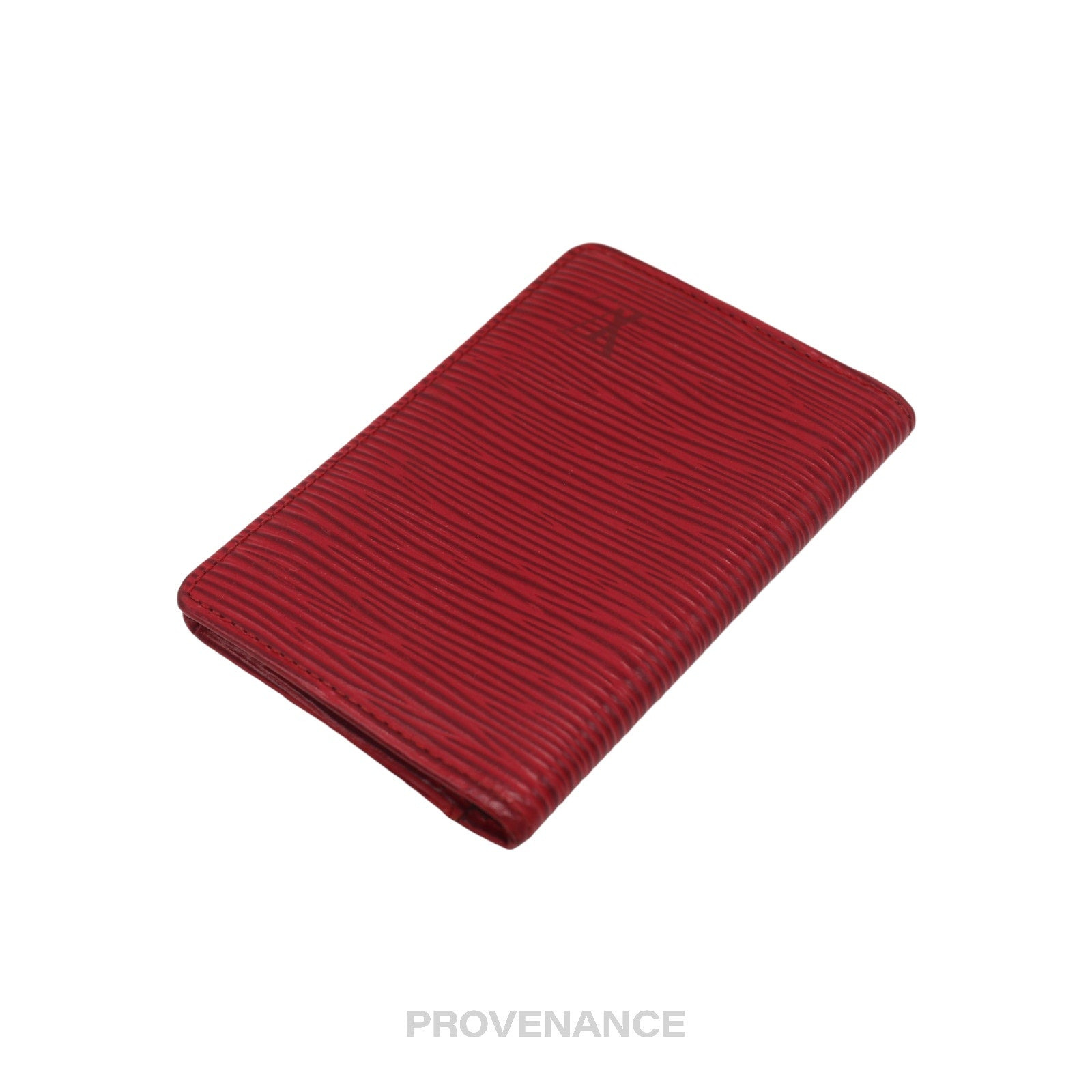 Louis Vuitton Pocket Organizer  Wallet - Red Epi Leather - 4