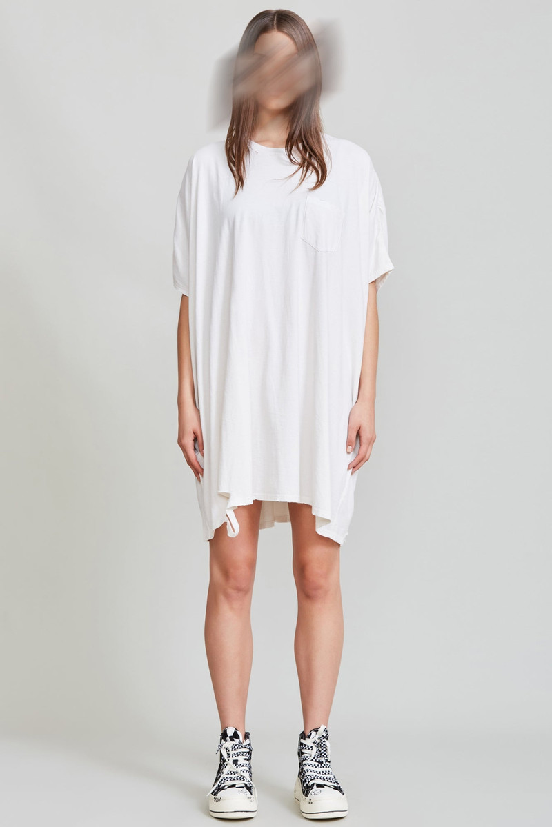 R13 Oversized Boxy T - White | R13 Denim Official Site outlook