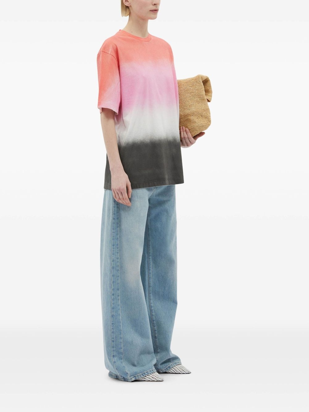 gradient cotton t-shirt - 2