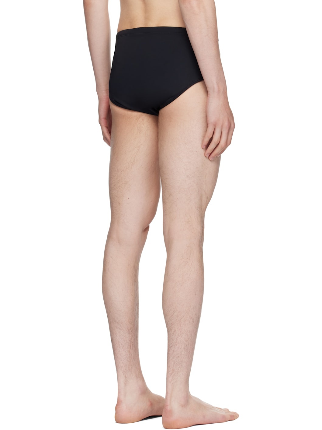 Black Champion Edition Jersey Swim Briefs - 3