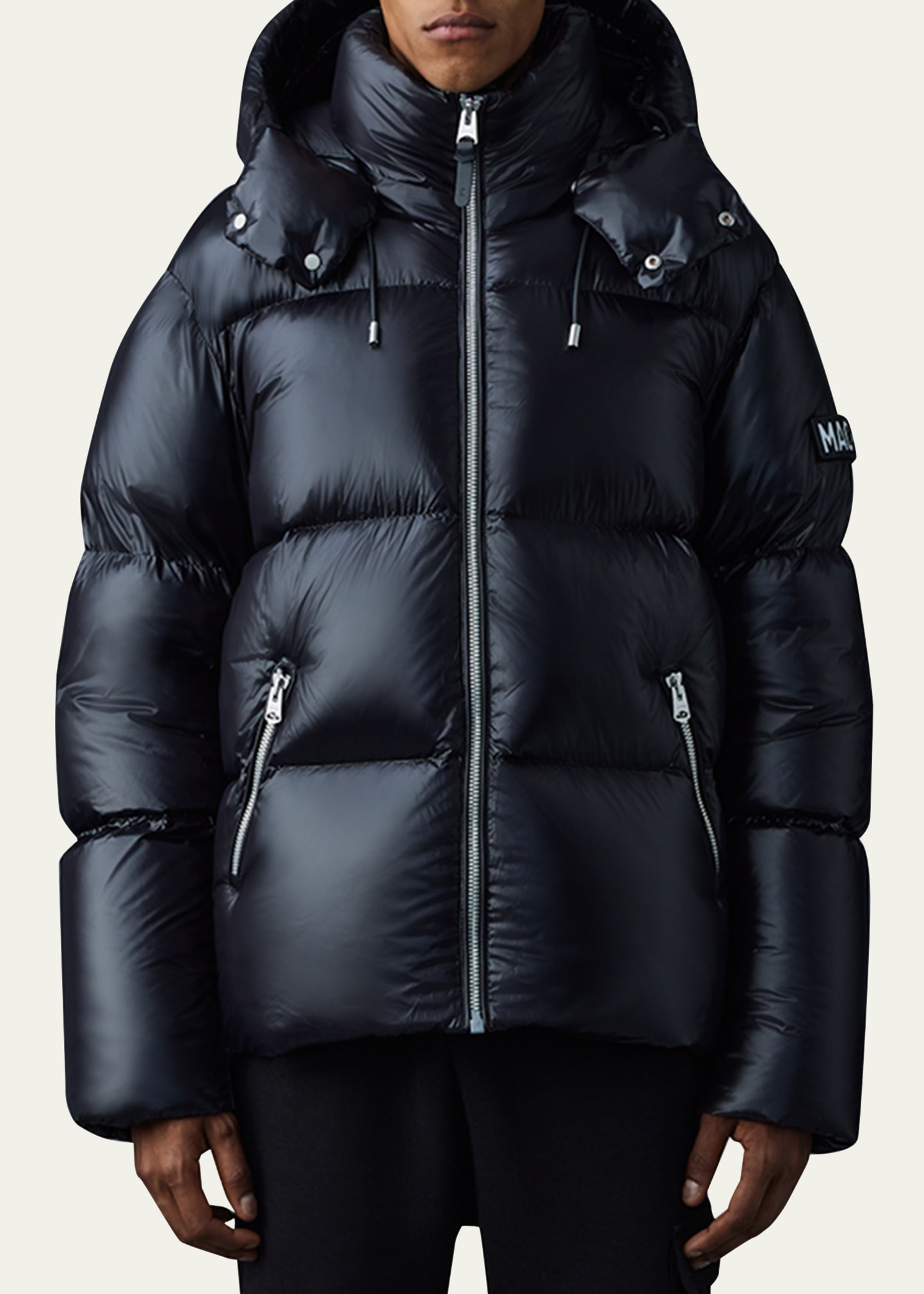 Men's Kent Short Hooded Puffer Coat - 4