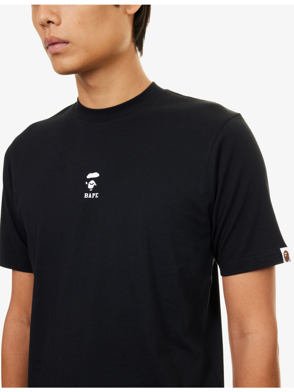 Ape Face Brand-Print Cotton-Jersey T-Shirt - 5