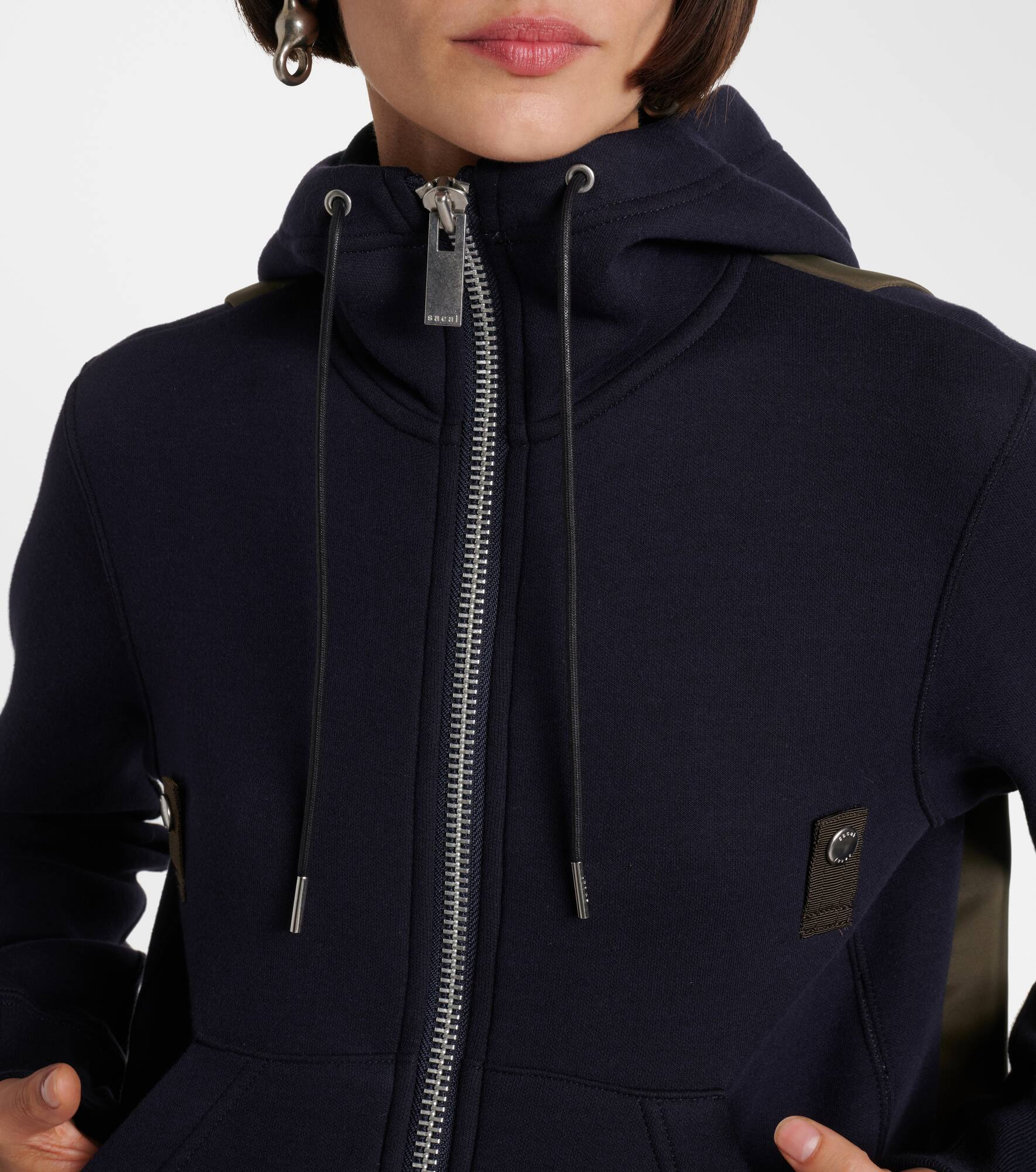 Paneled hoodie - 4