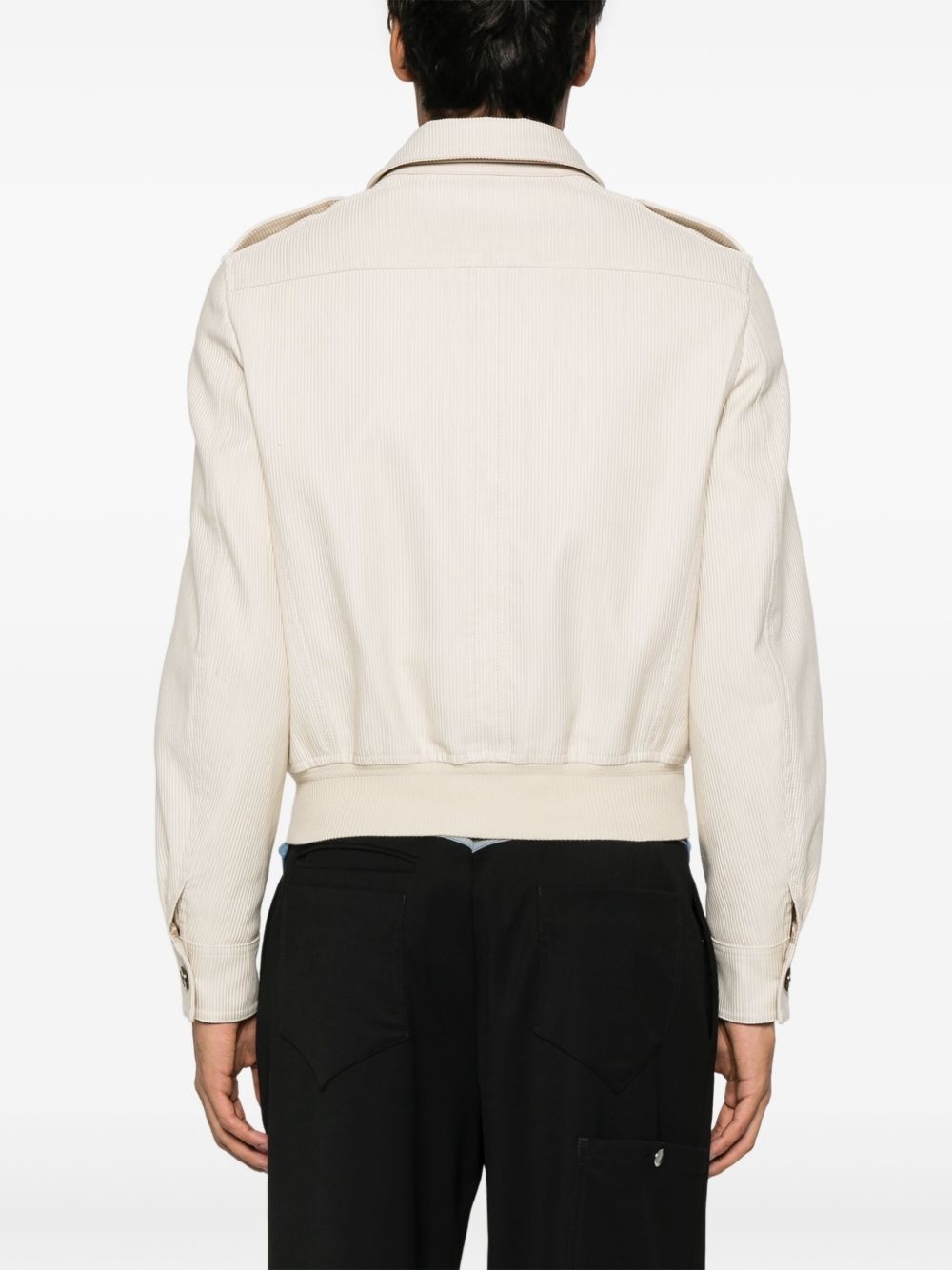 corduroy bomber jacket - 4