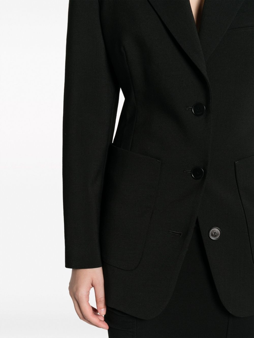 single-breasted blazer - 5