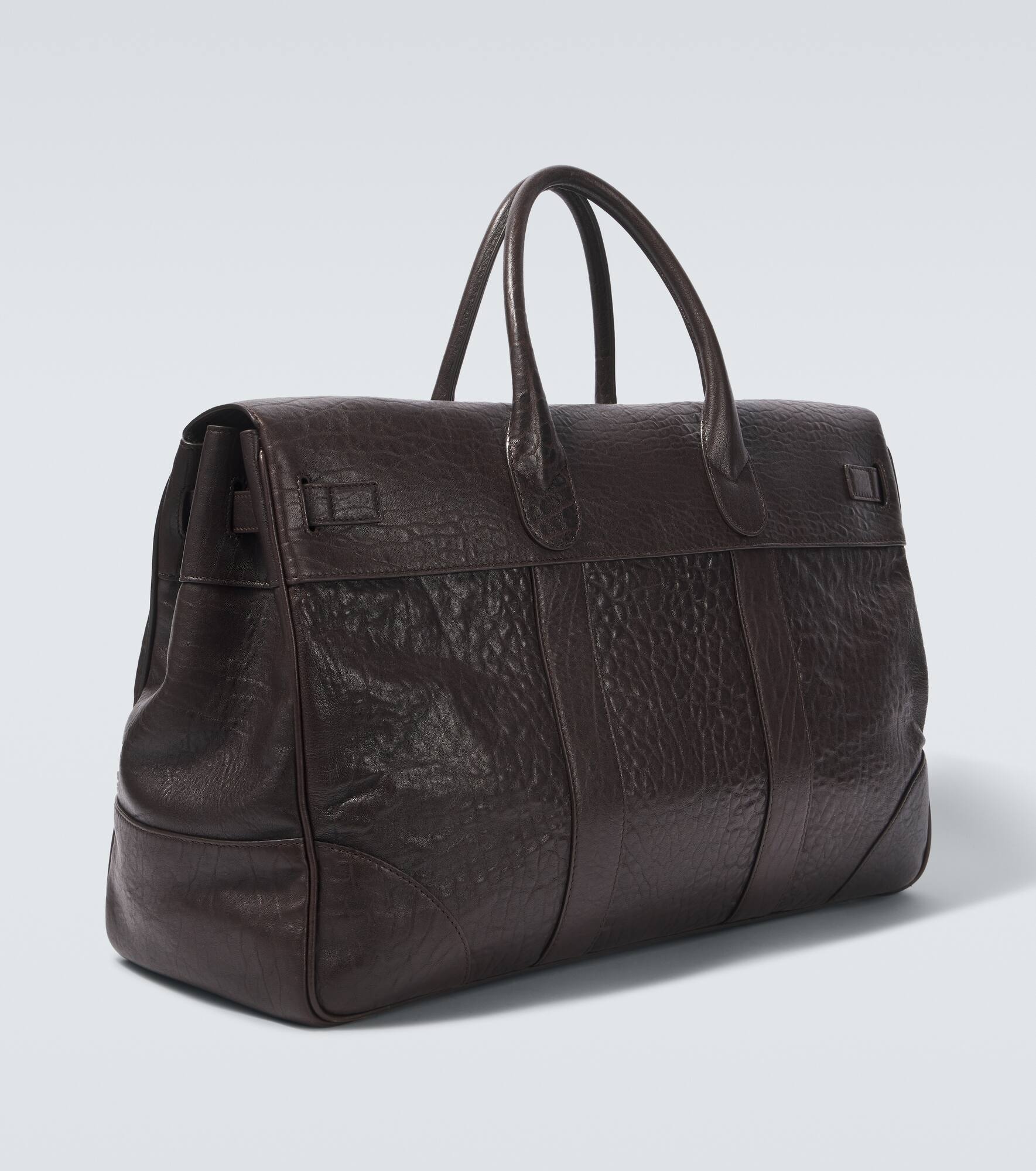 Leather travel bag - 5