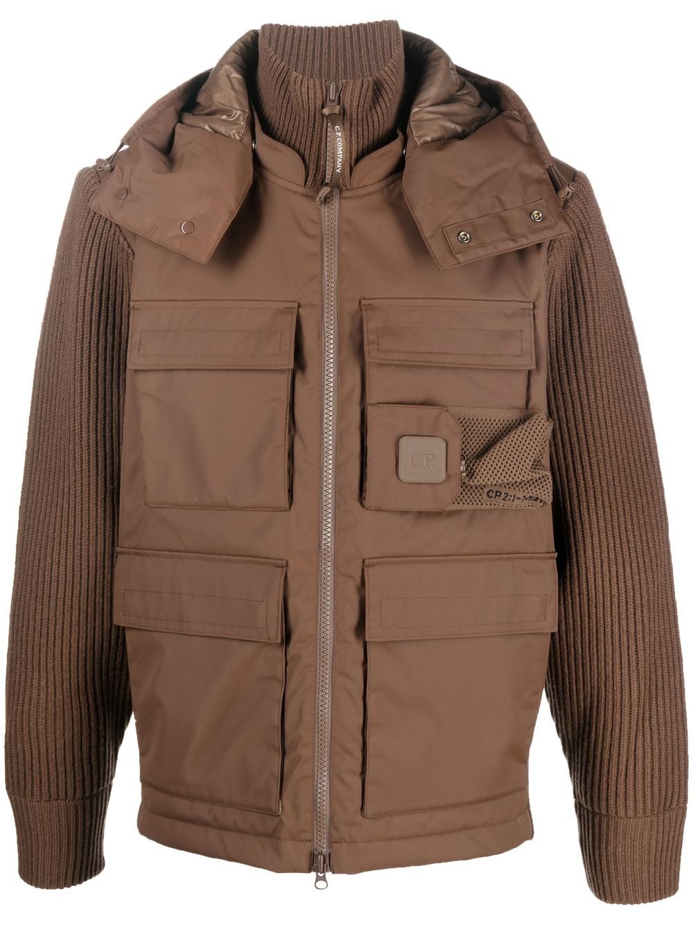 hybrid cargo-pocket jacket - 1