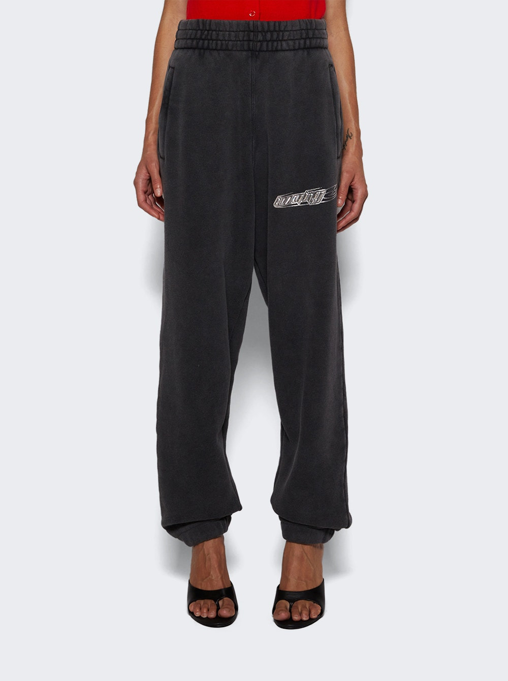 Classic Sweatpant With Logo Washed Cedar - 3