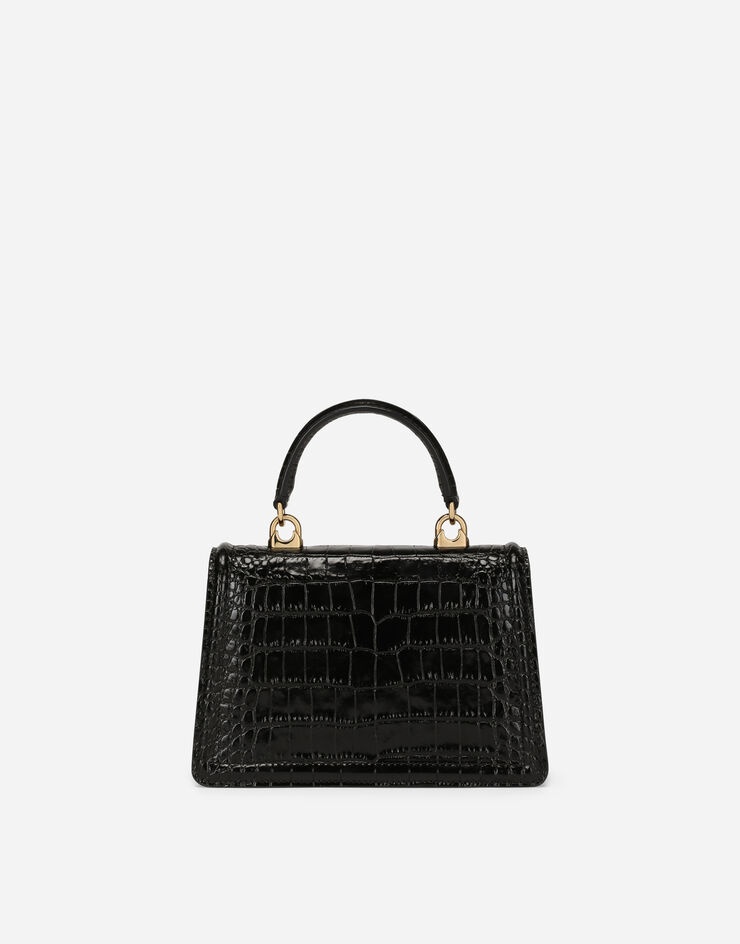 Small Devotion bag in shiny alligator skin - 4