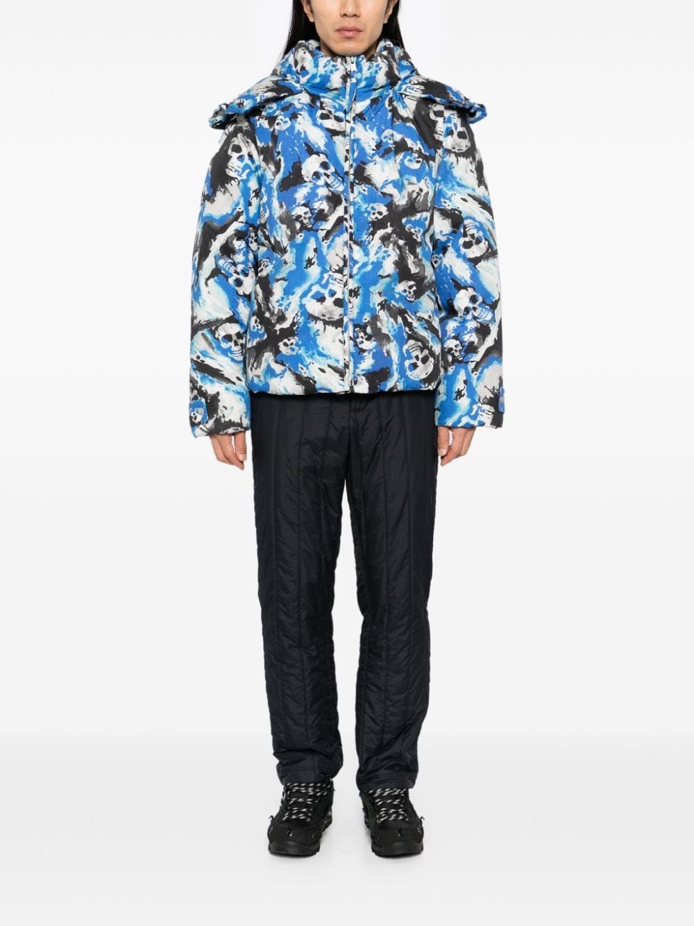 Skull padded jacket - 2