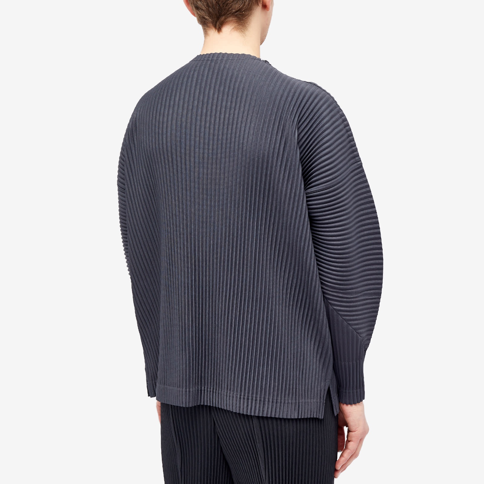 Homme Plissé Issey Miyake Pleated Long Sleeve T-Shirt - 3