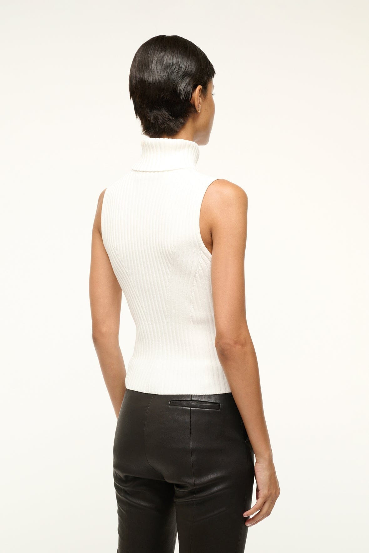 STAUD CALLUM TOP IVORY - 4