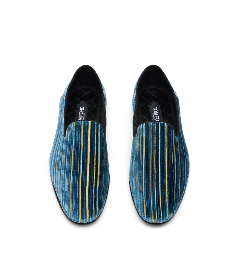 TOM FORD VELVET JACQUARD STEVEN SLIPPER outlook