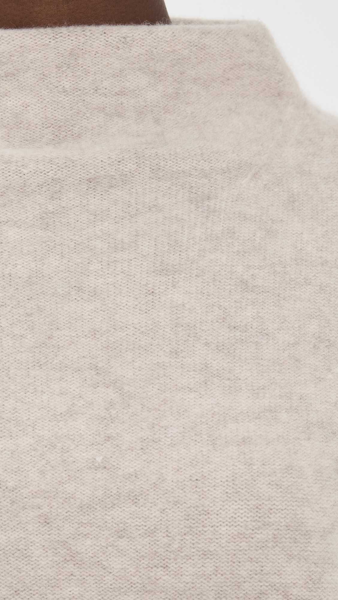 Boiled Cashmere Funnel Neck Pullover - 5