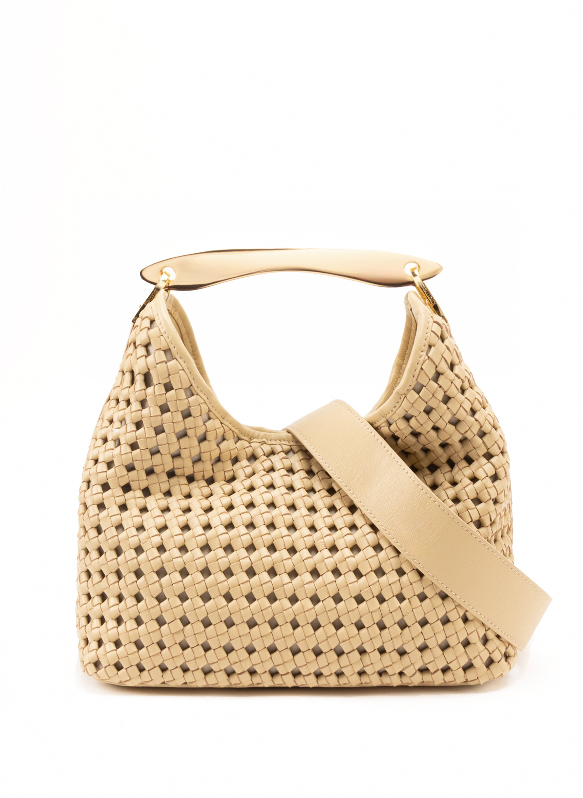 Boomerang Woven Leather Butter-Pre order delivery in 2 weeks - 4
