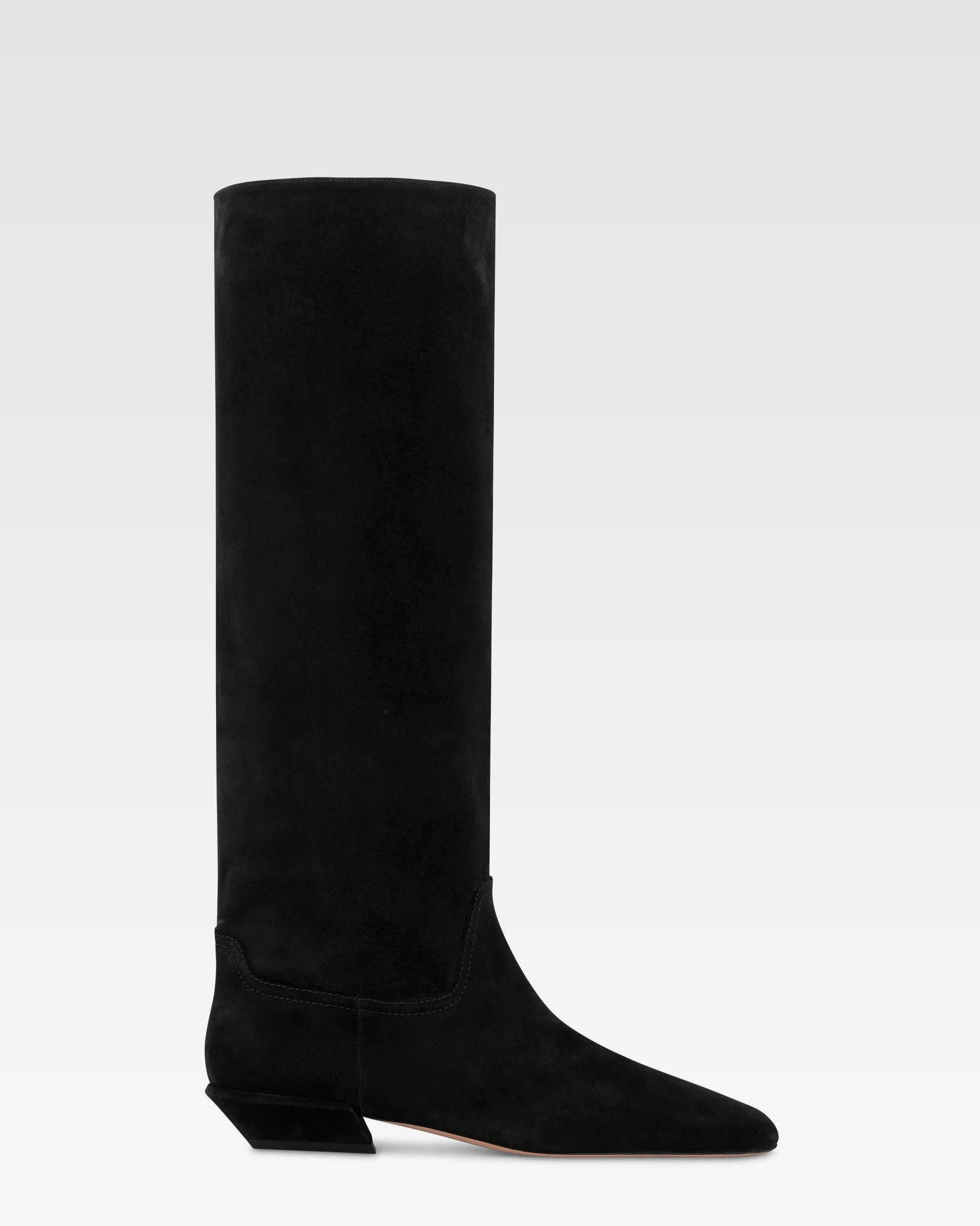 Suede boot - 1