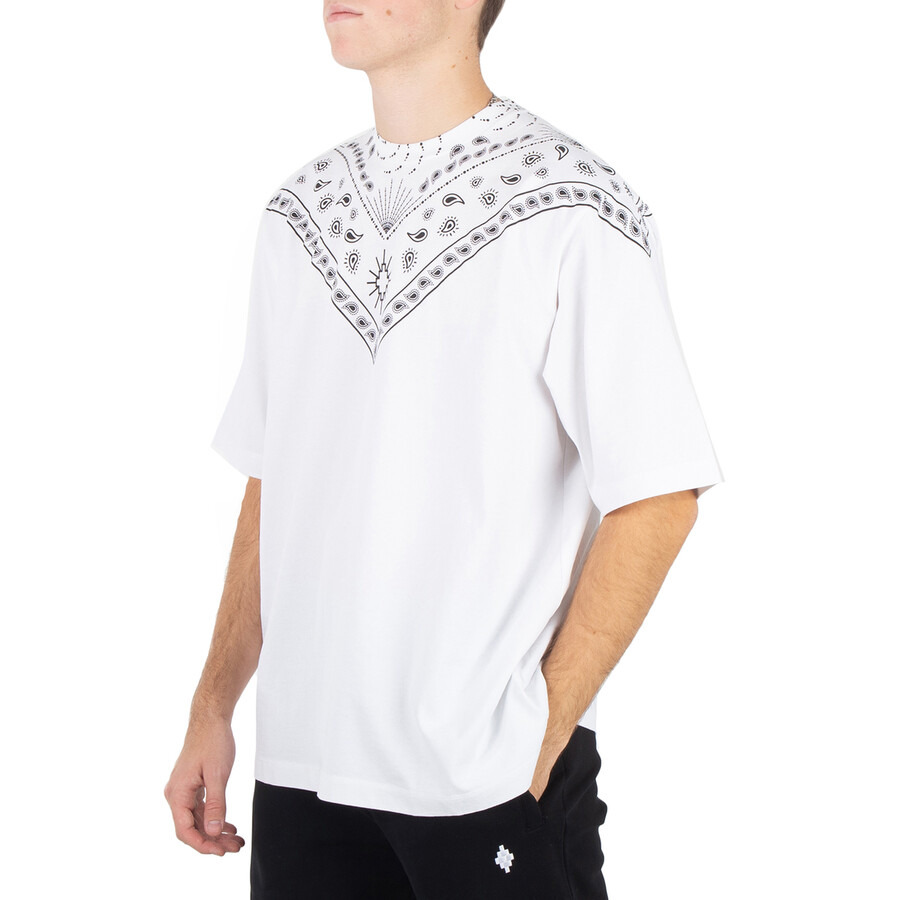 Marcelo Burlon Bandana Print Cotton T-Shirt - 4