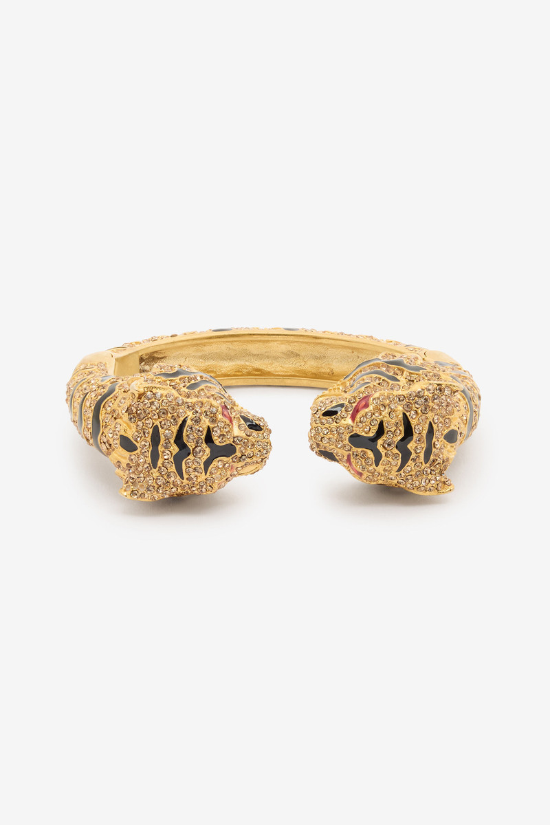 Bangle With Tiger Heads 1
