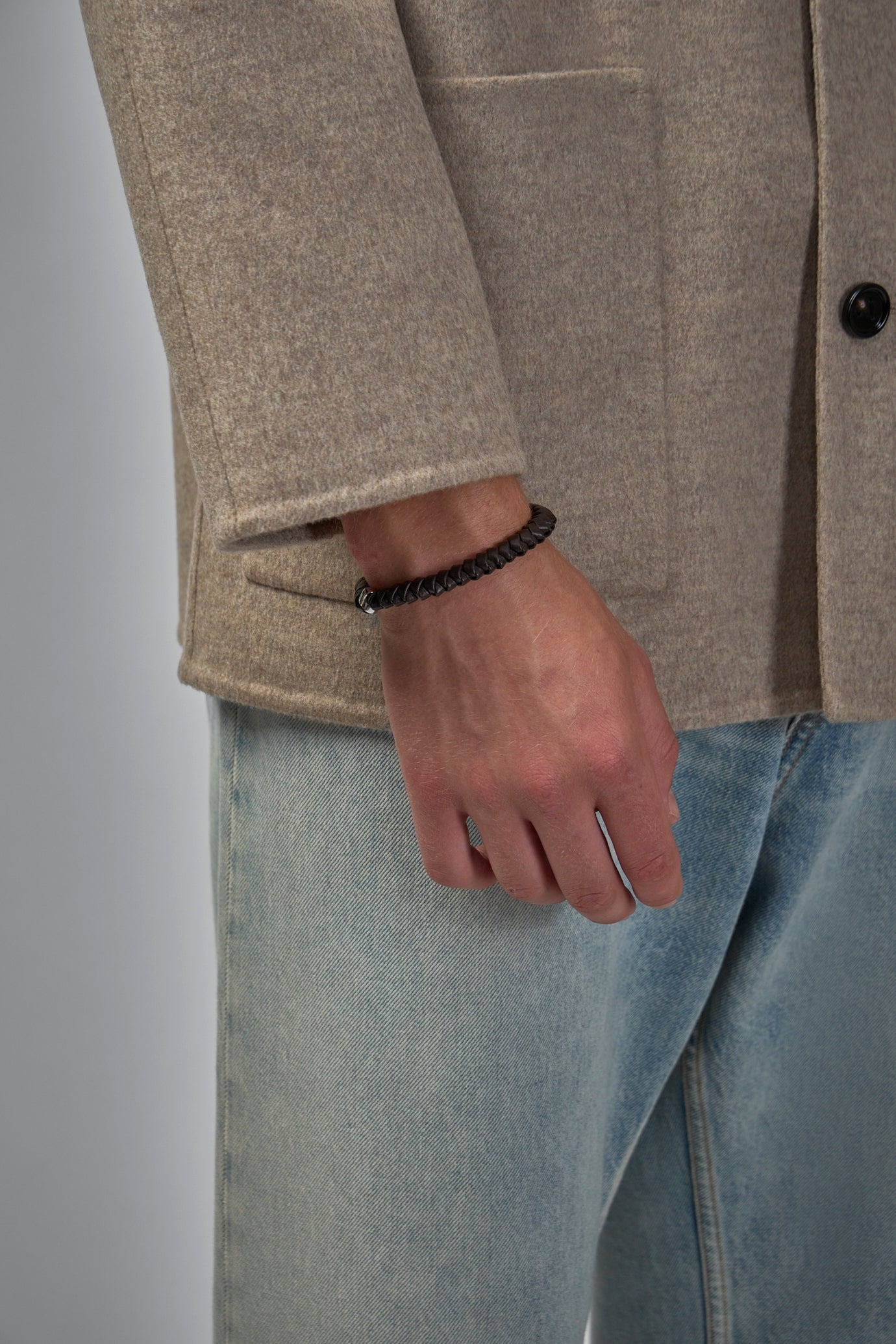 Leather Knot Bracelet - 2