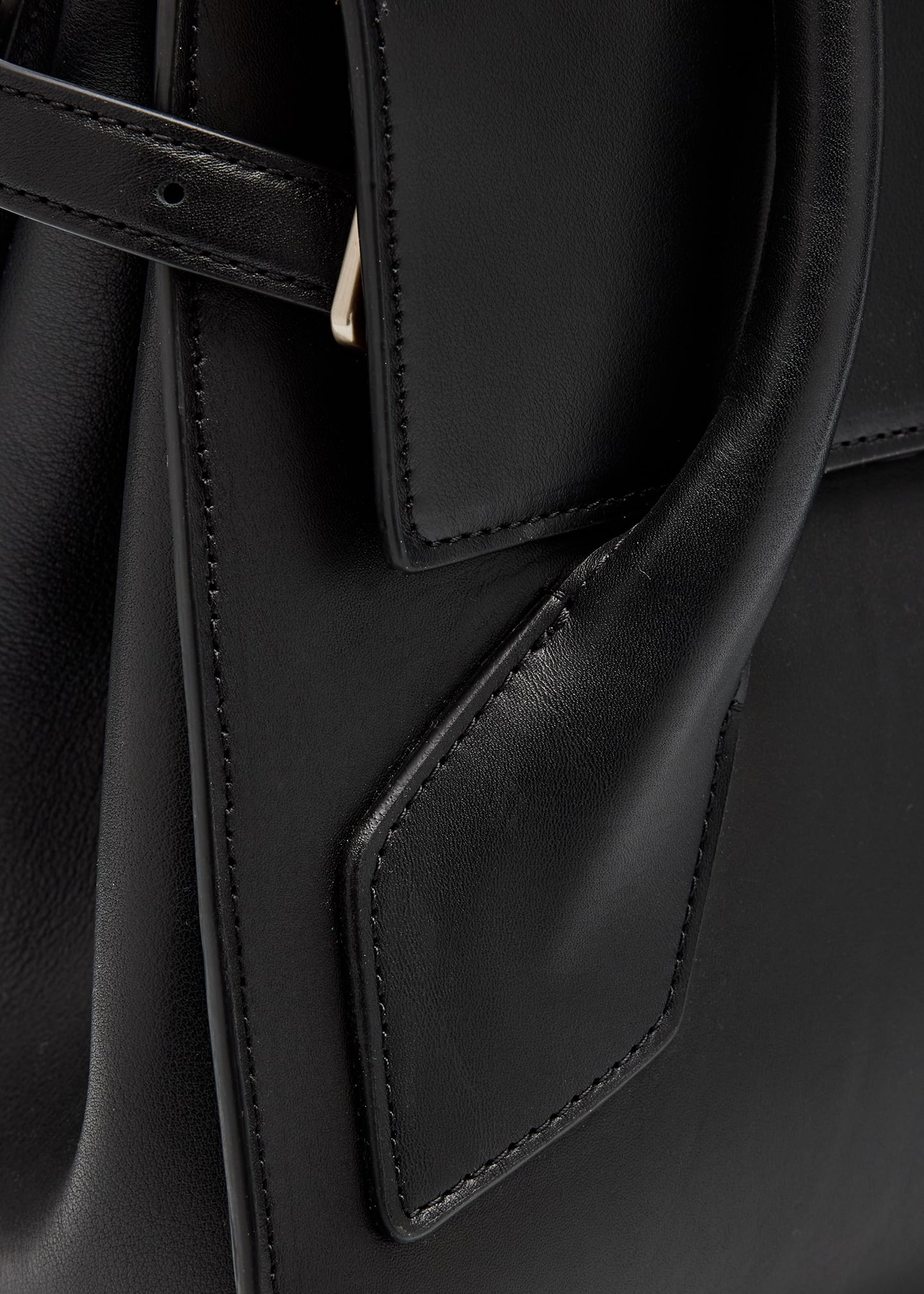 Tate Small Calfskin Top-Handle Bag - 5