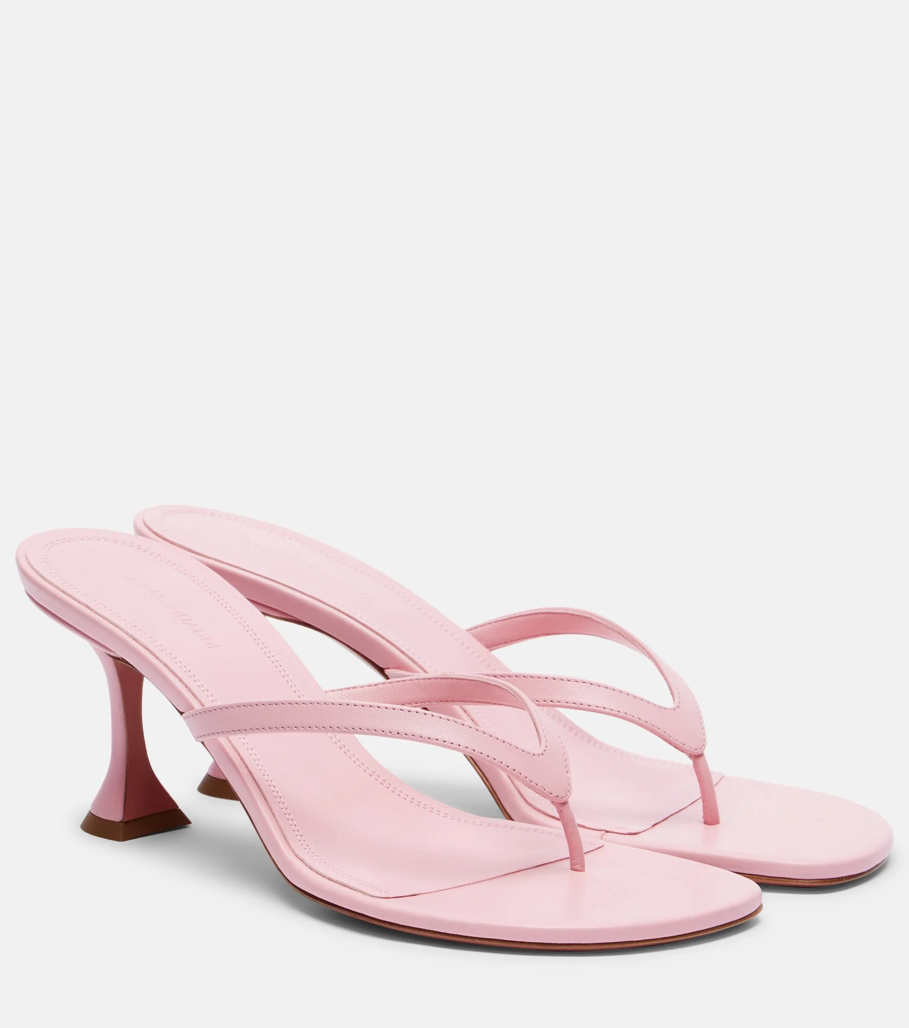 Juliette leather thong sandals - 1