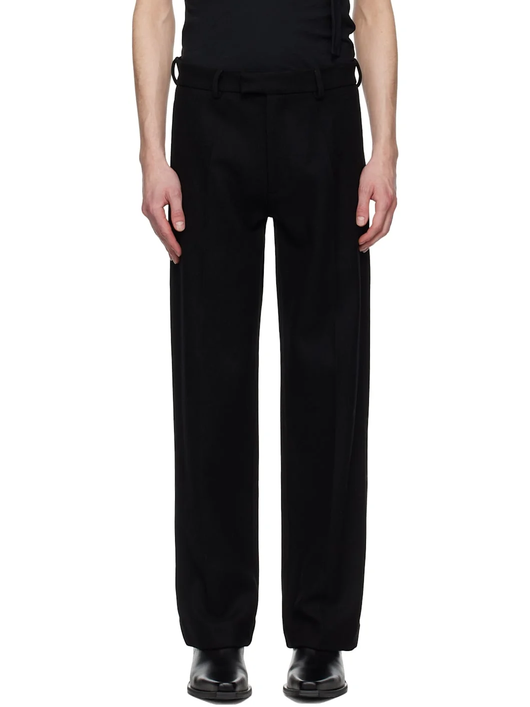 Black Perfect Trousers - 1