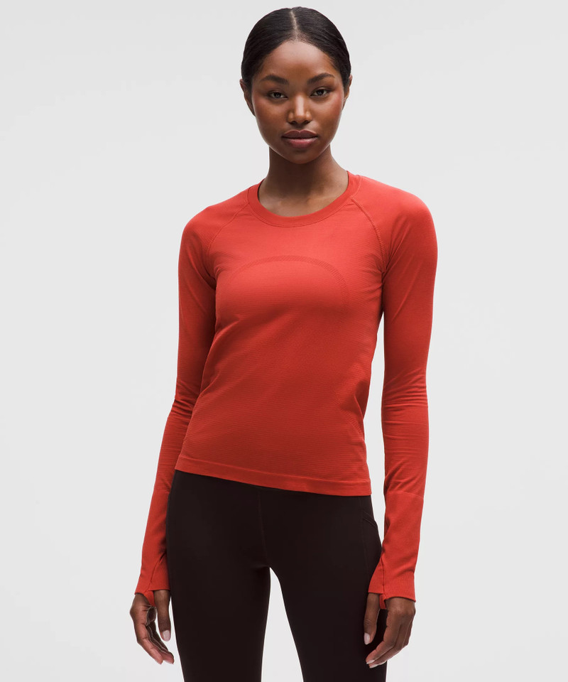 Swiftly Tech Long-Sleeve Shirt 2.0 *Waist Length 1