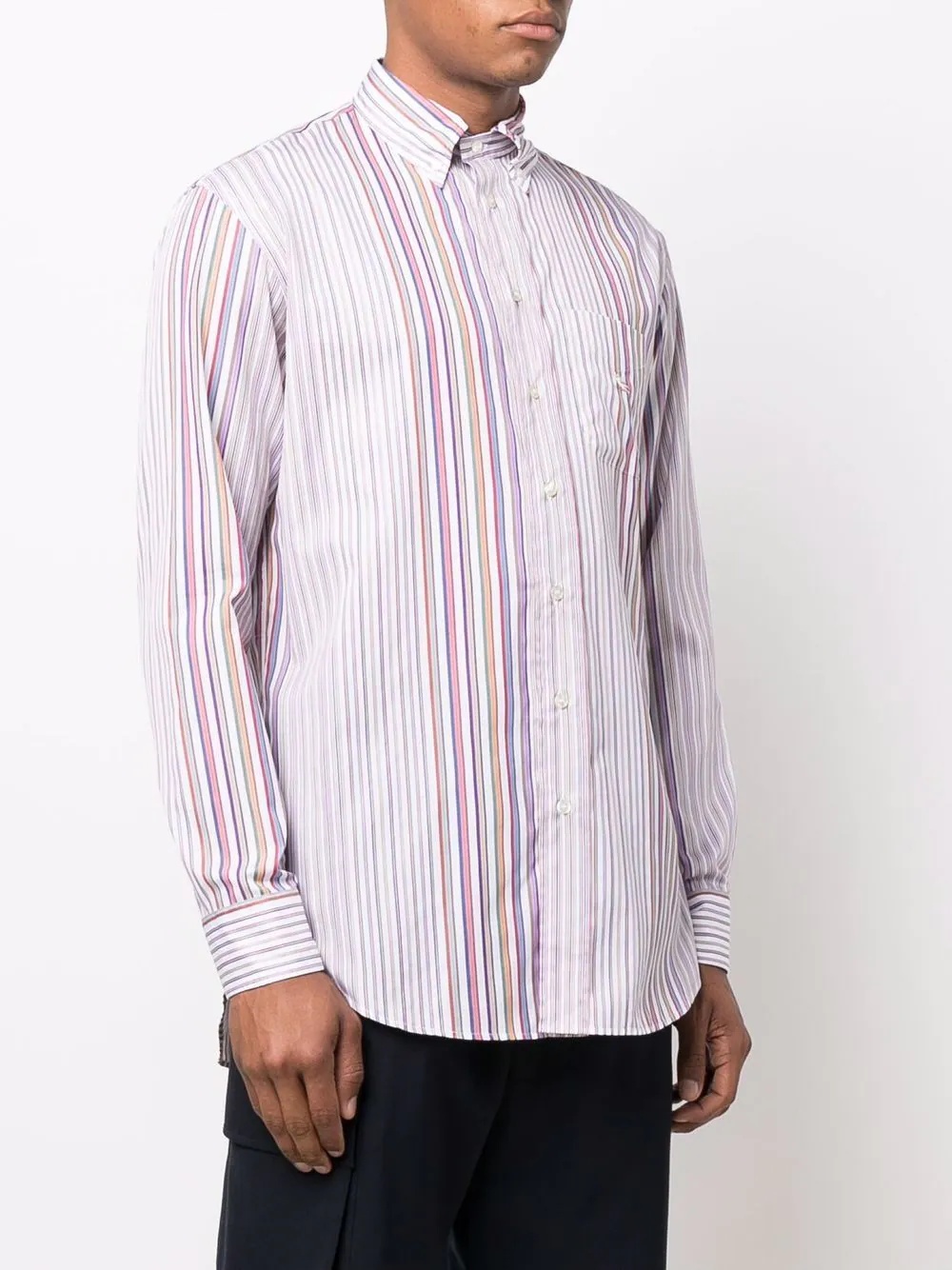 striped cotton shirt - 3