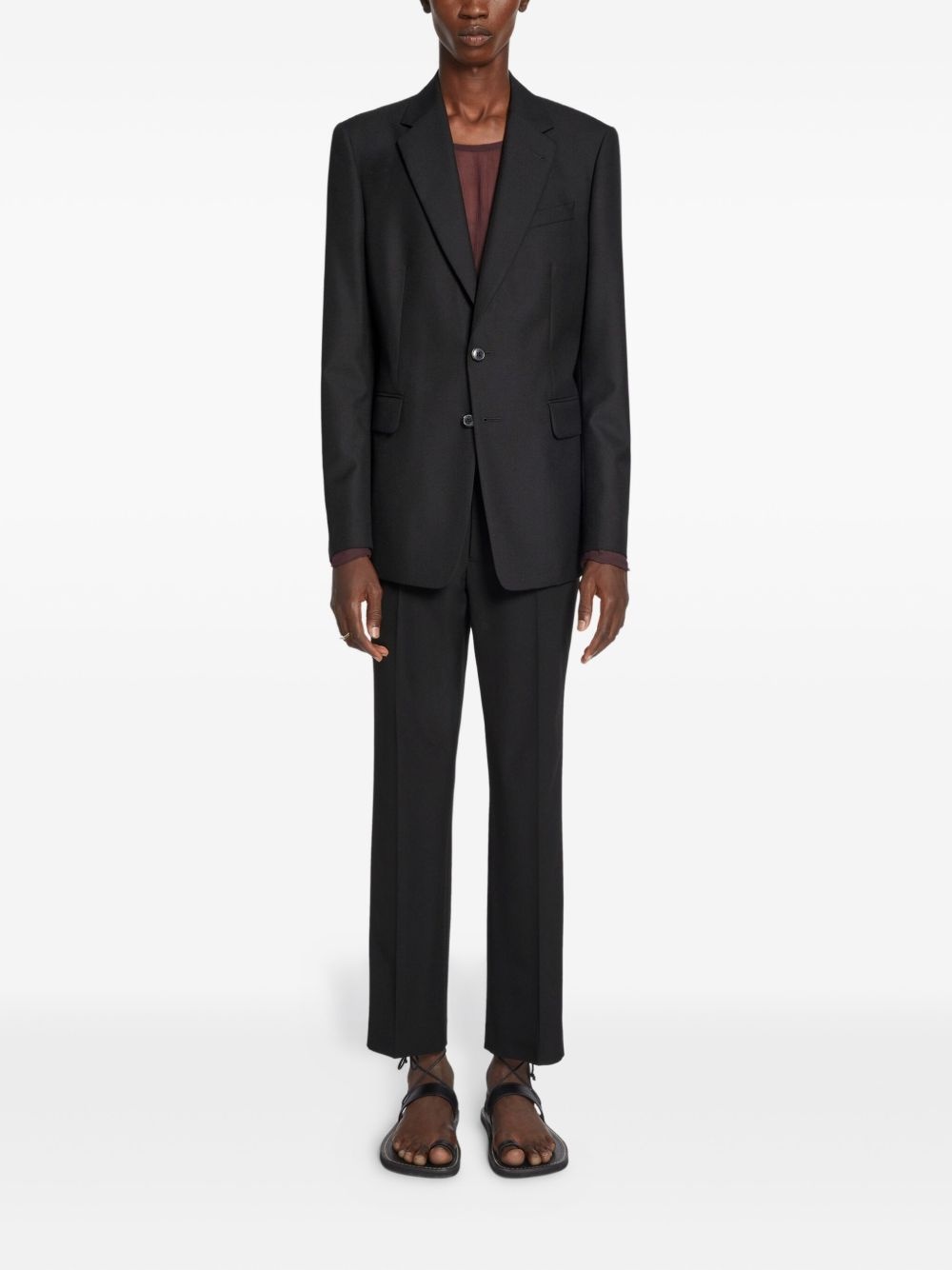 slim-cut blazer - 2