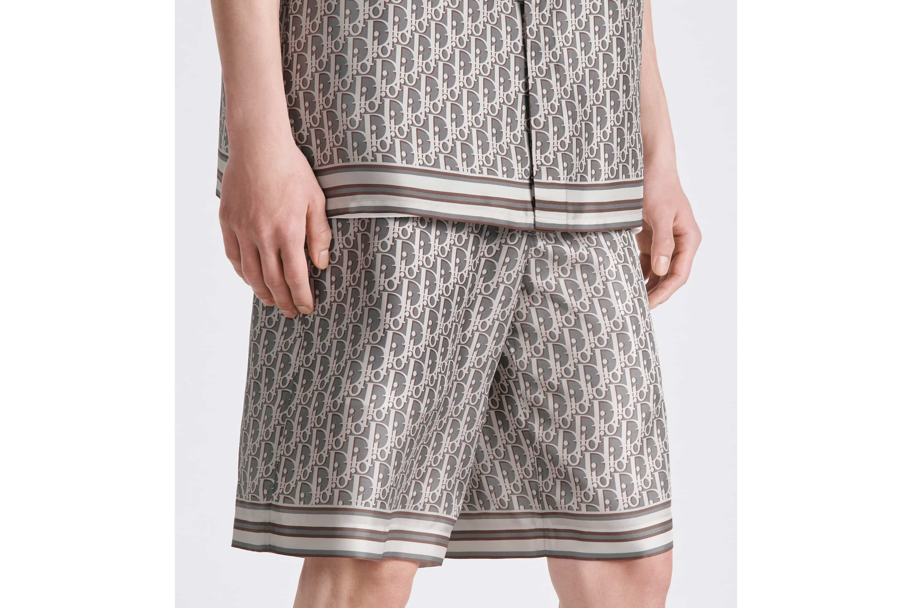 Dior Oblique Bermuda Shorts - 7