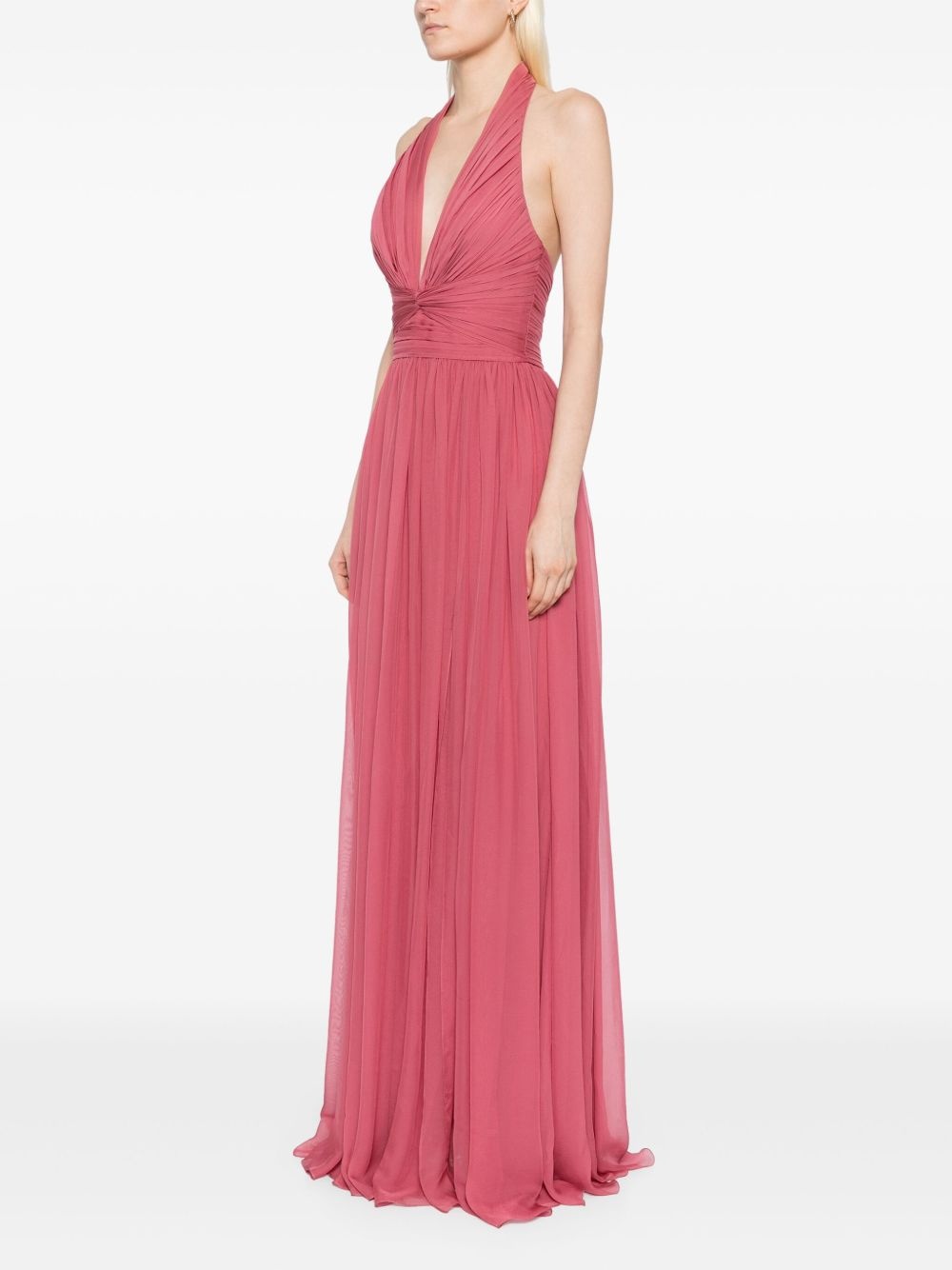V-neck dress - 3