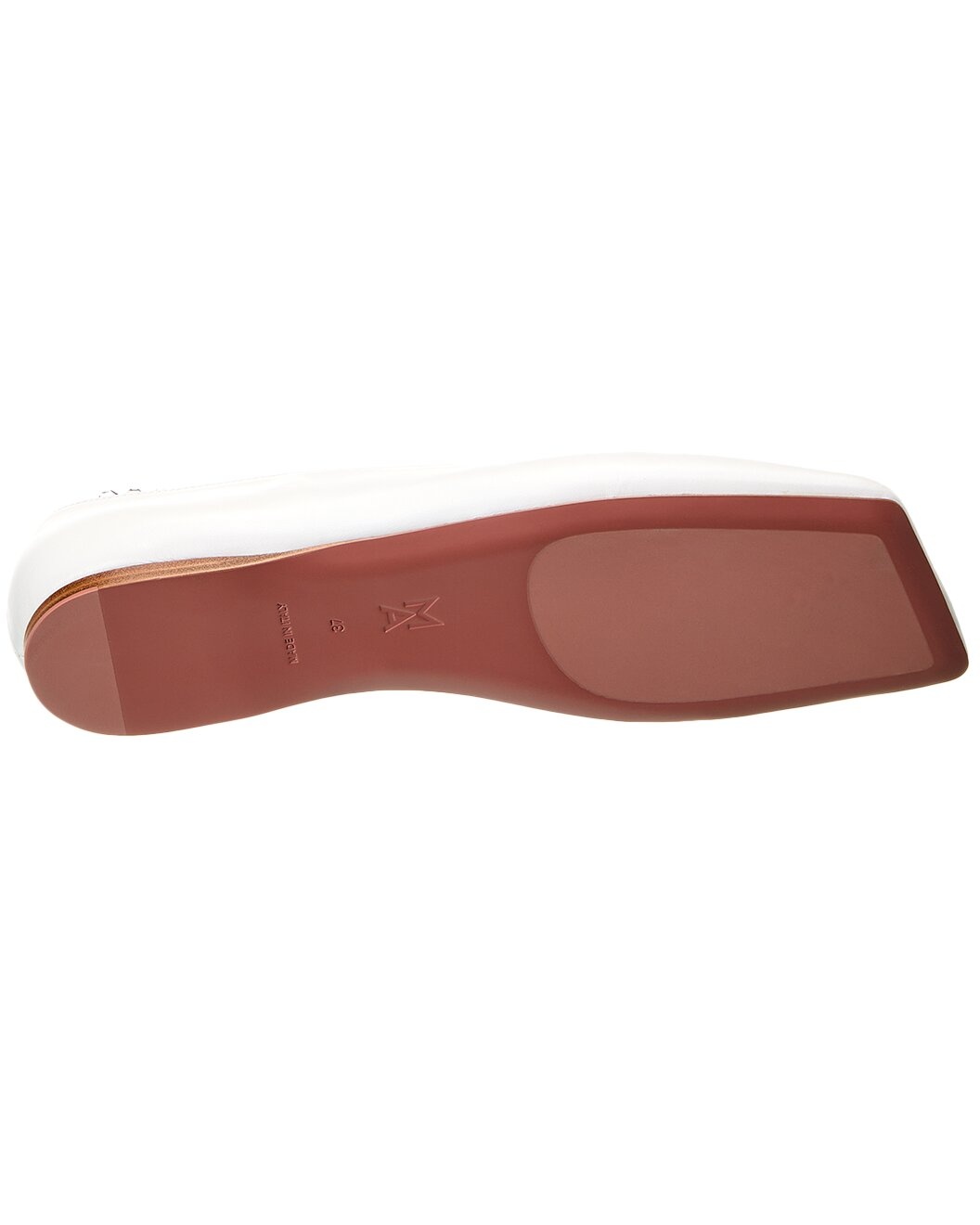 AMINA MUADDI Ane Lace-Up Leather Flat - 4