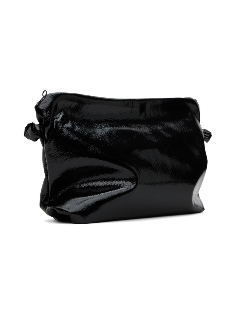 KASSL Editions Black Lacquer Clutch outlook