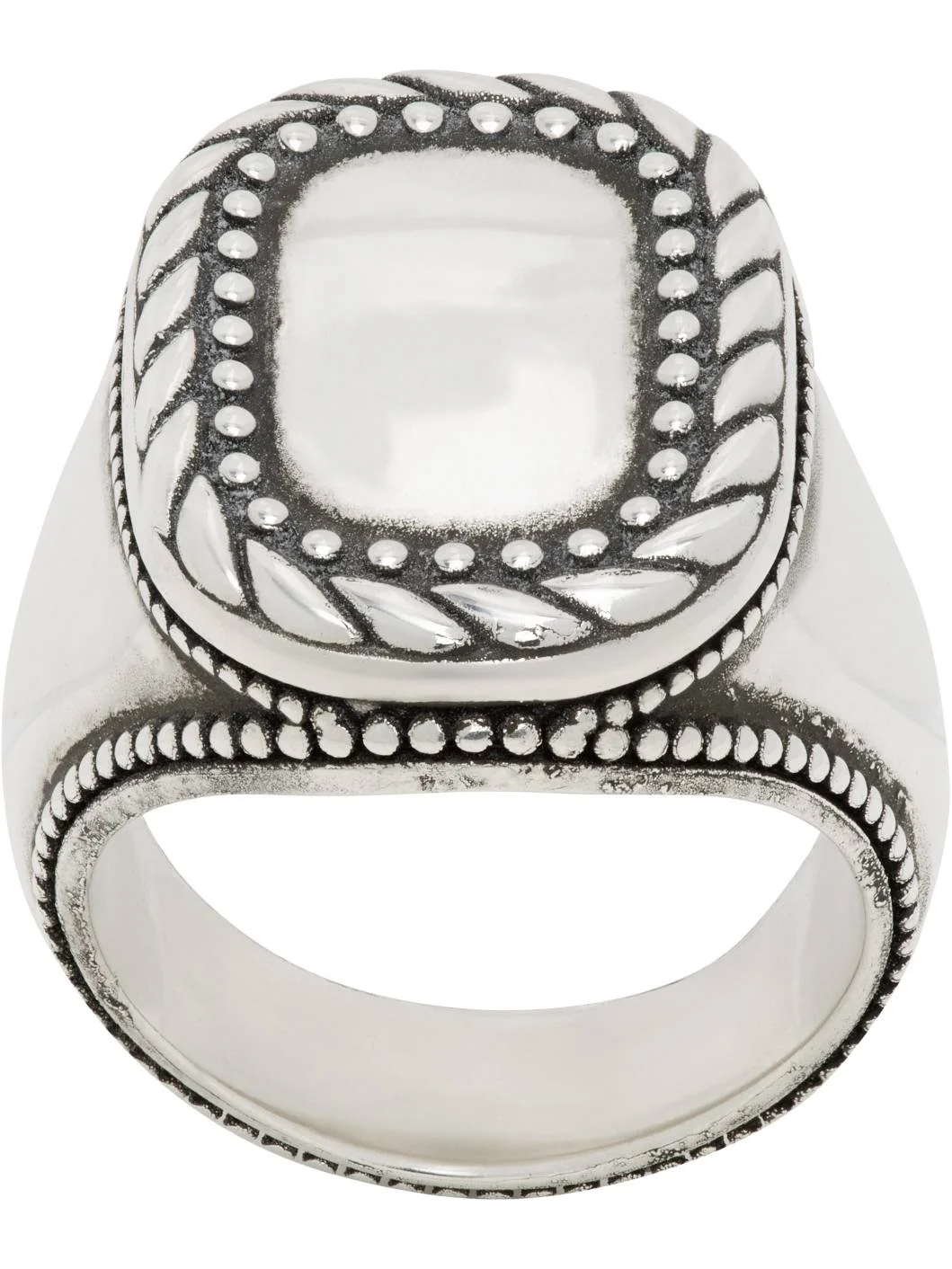 Buckle Motif Ring - 1