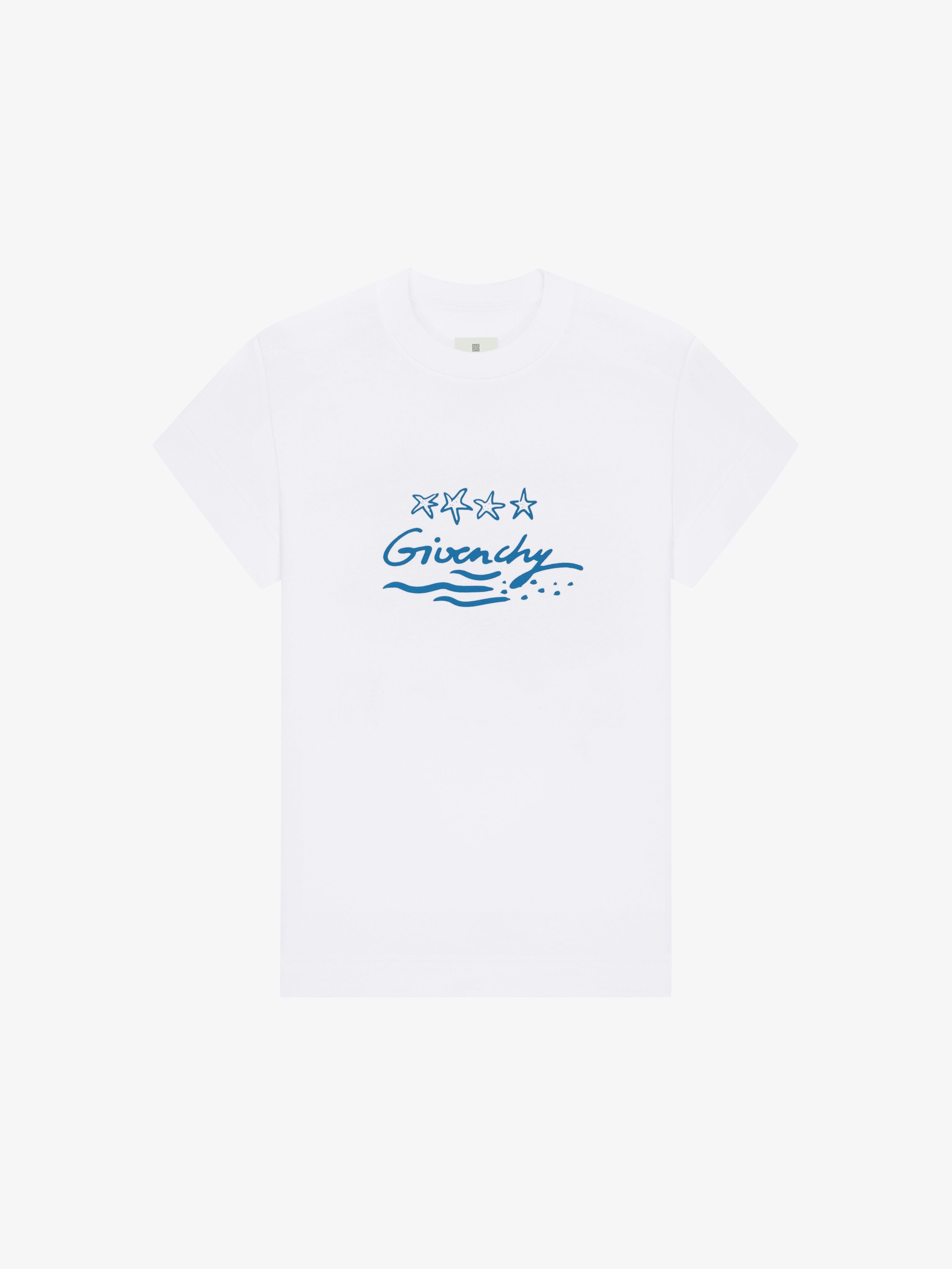GIVENCHY SLIM FIT T-SHIRT IN COTTON - 1