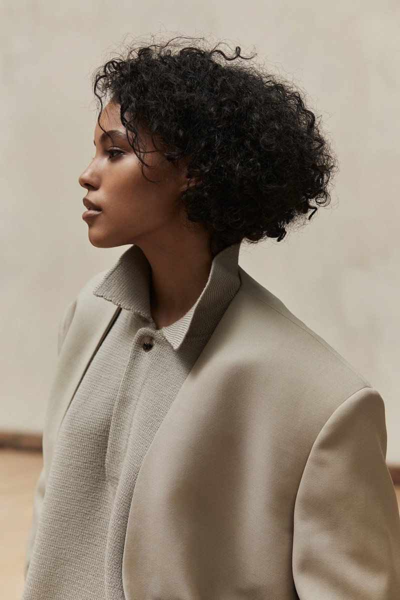 Fear of God Wool Lapelless Jacket outlook