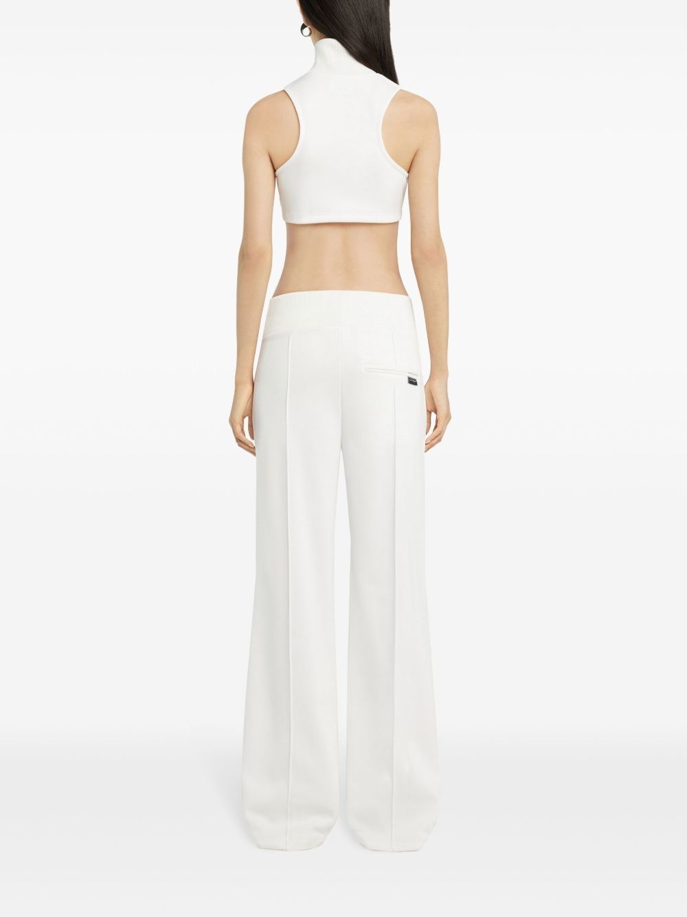 scuba cropped tank top - 4