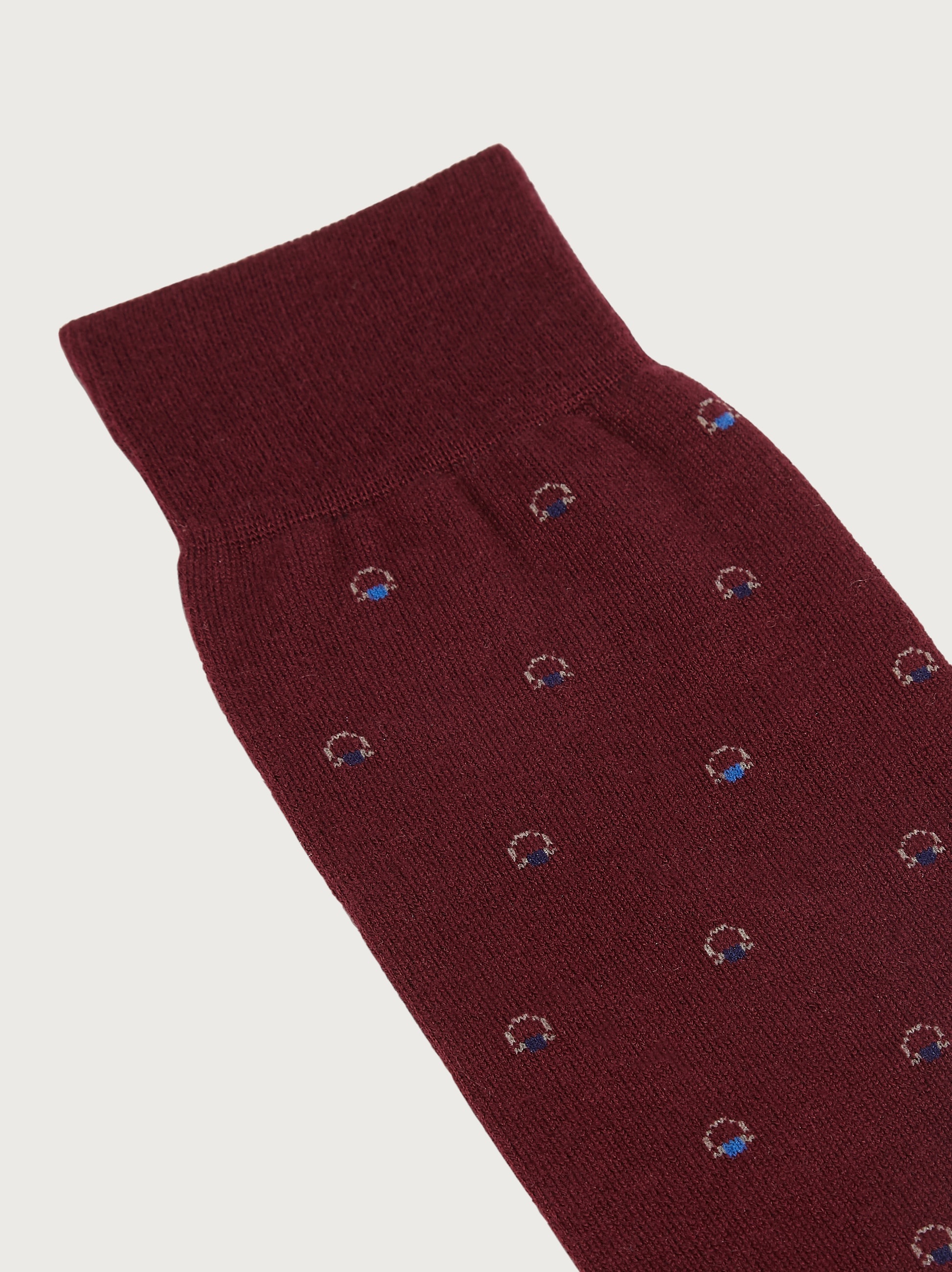 Medium Gancini jacquard sock - 2