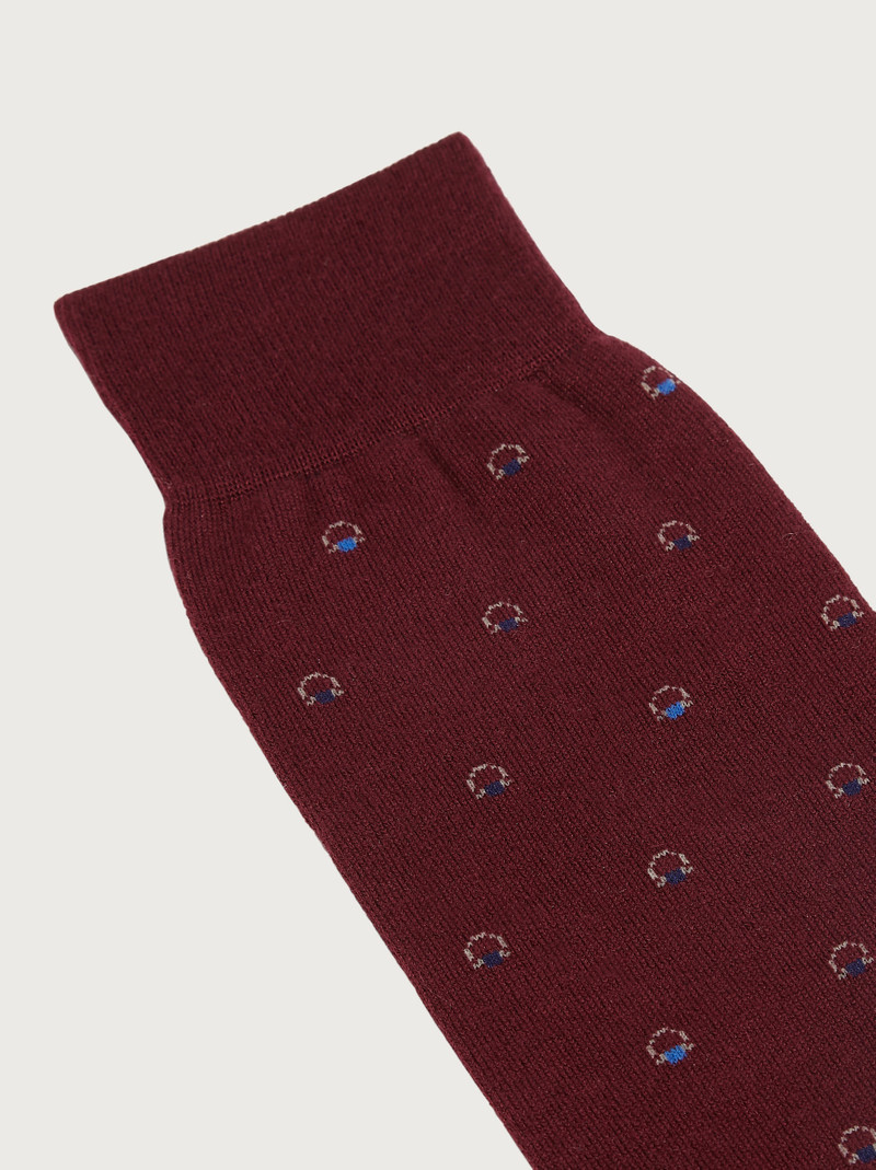 FERRAGAMO Medium Gancini jacquard sock outlook