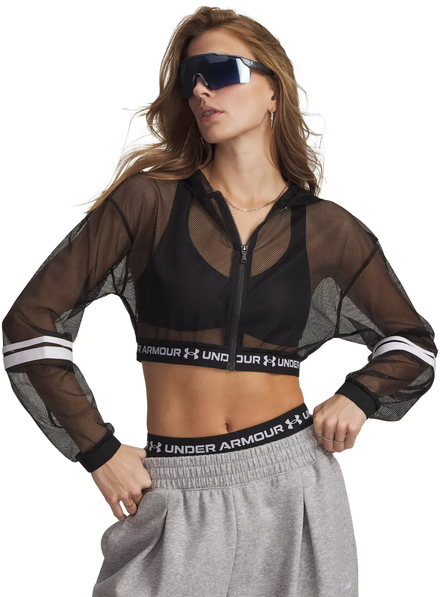 Under Armour Women's HeatGear® Mesh Full Zip - 1