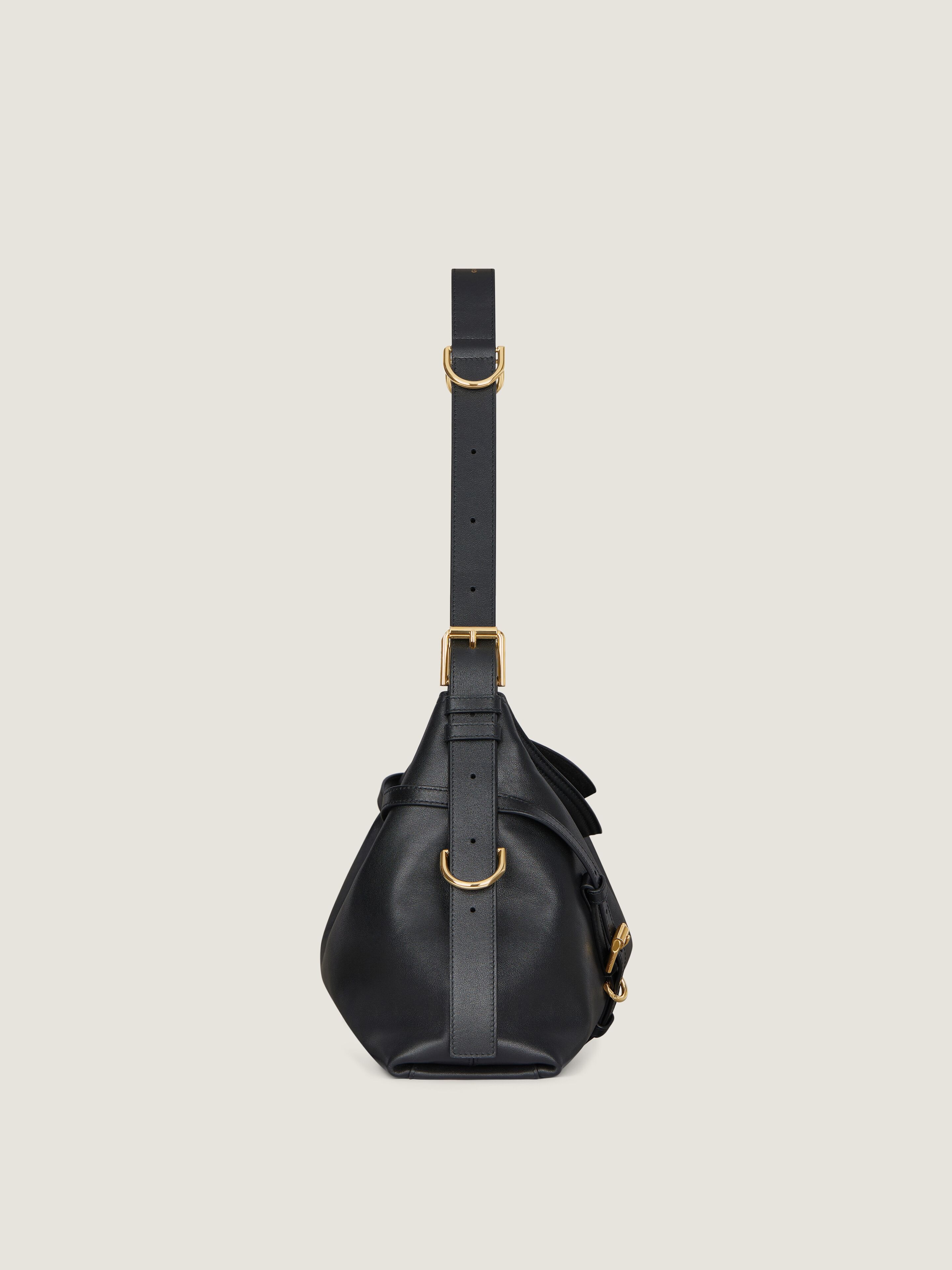 MEDIUM VOYOU BAG IN SHINY LEATHER - 3