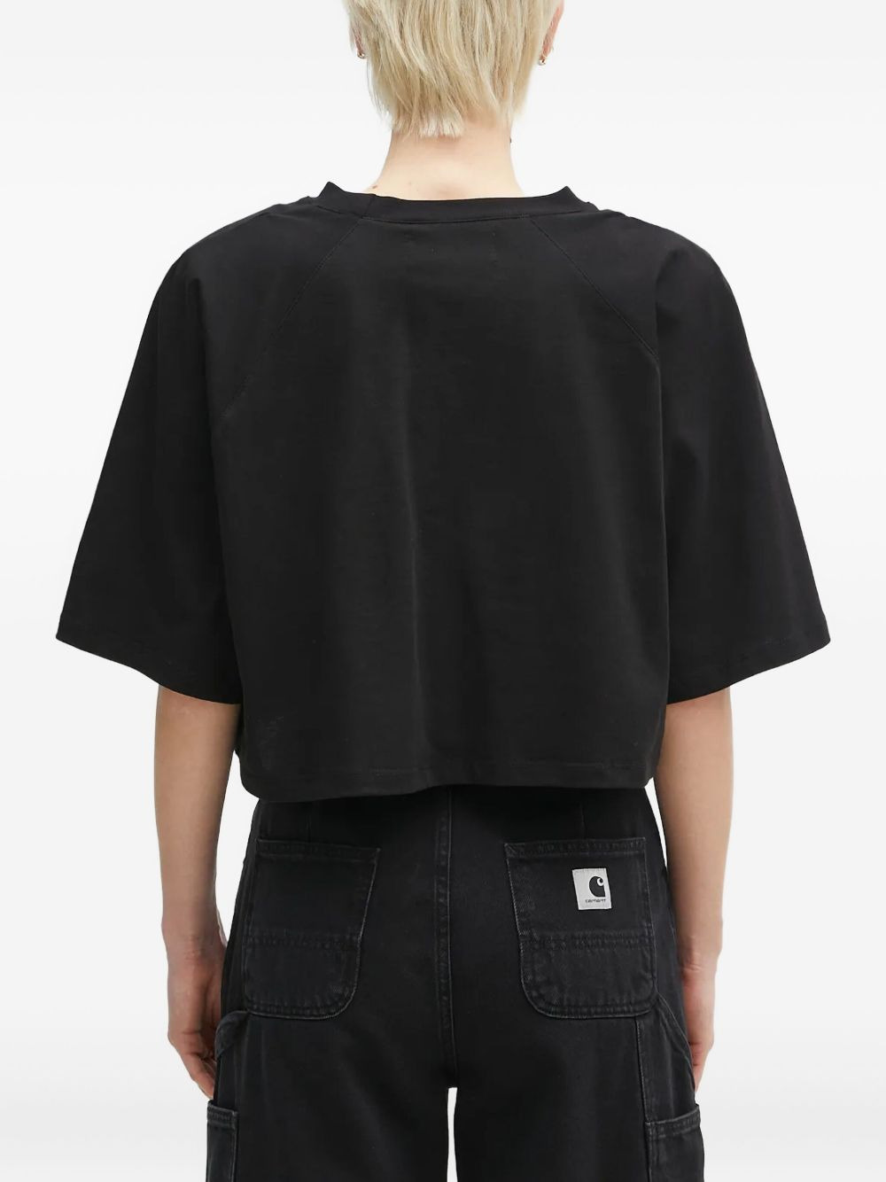 cropped T-shirt - 4