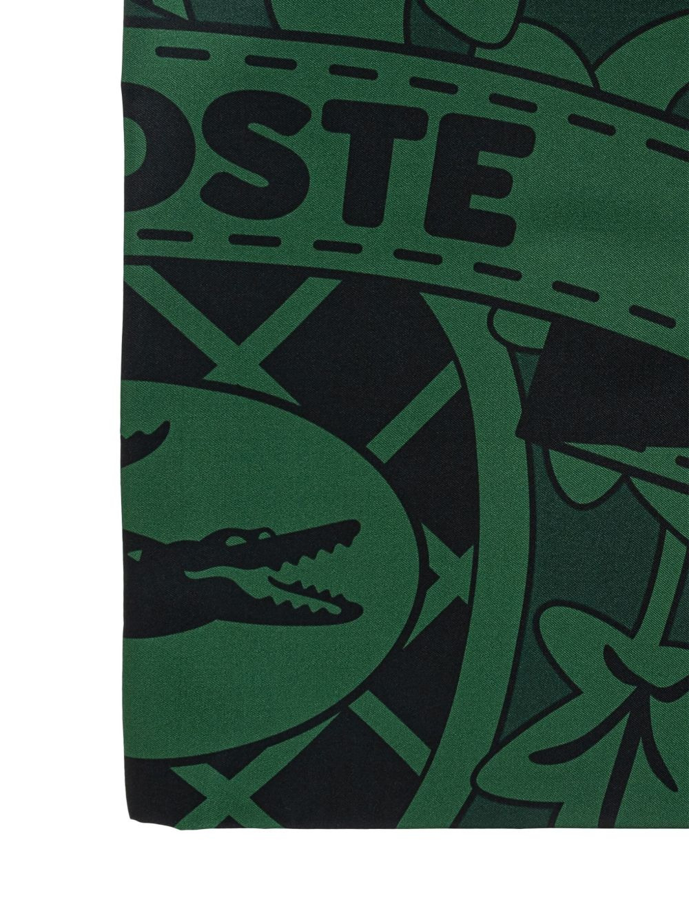 logo-print scarf - 3