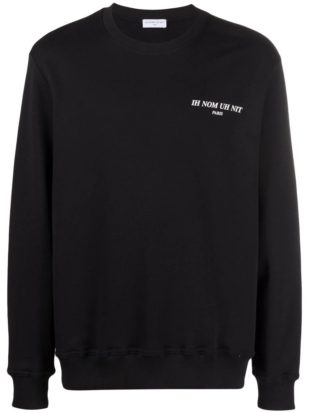 logo crew-neck sweatshirt - 1