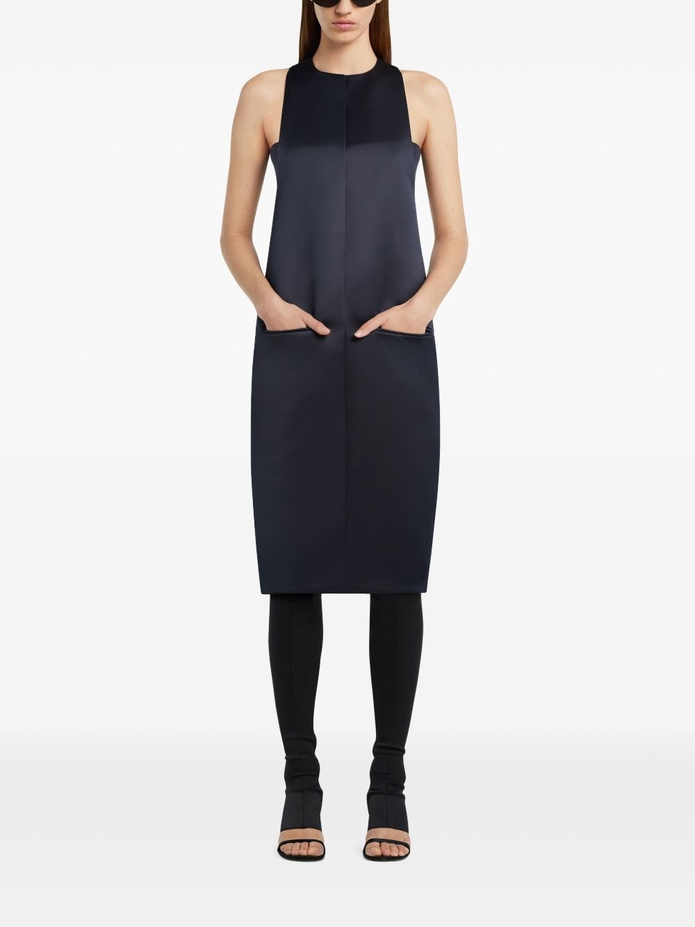 Scuba midi dress - 3