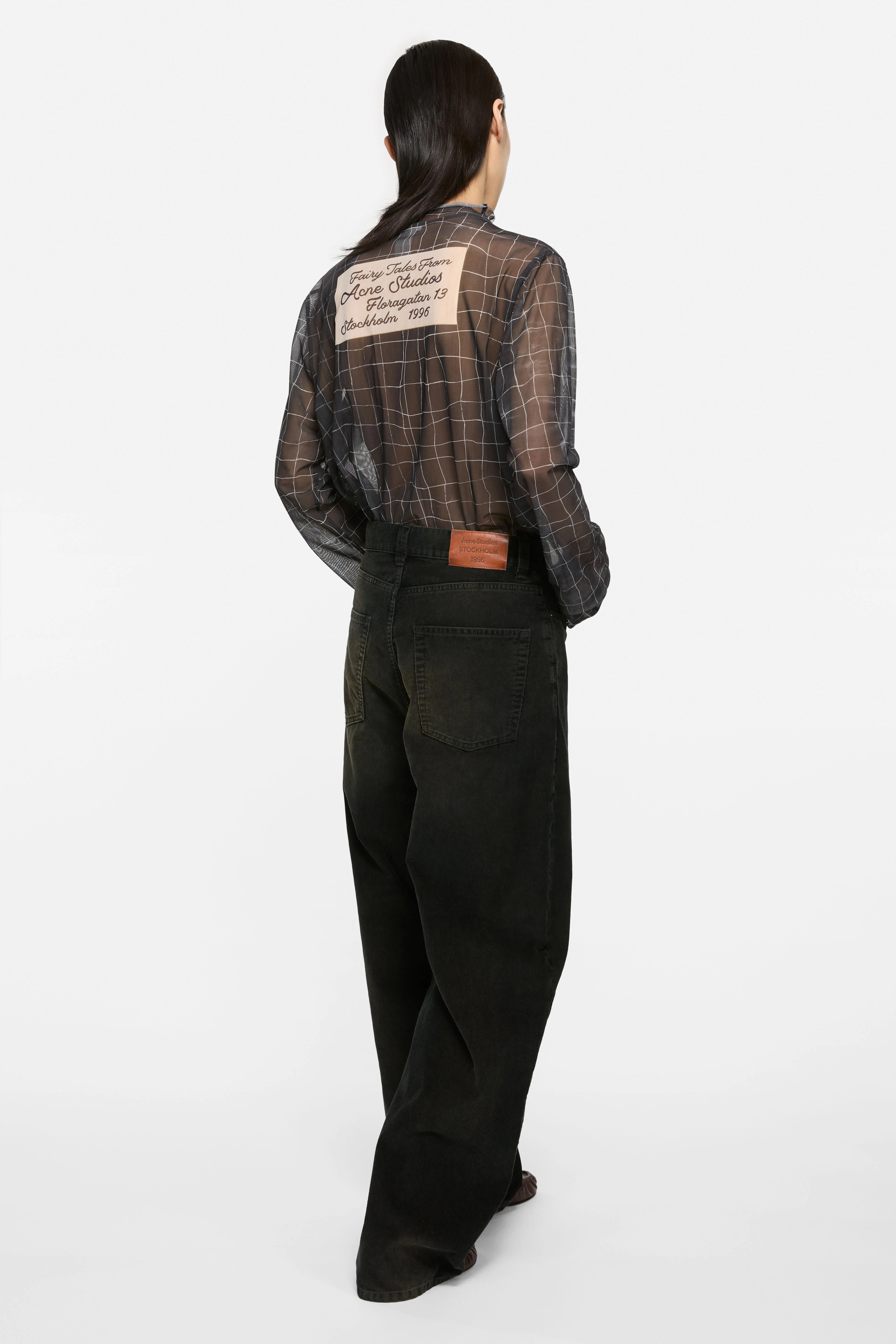 Mesh print t-shirt - Black Multicolor - 3