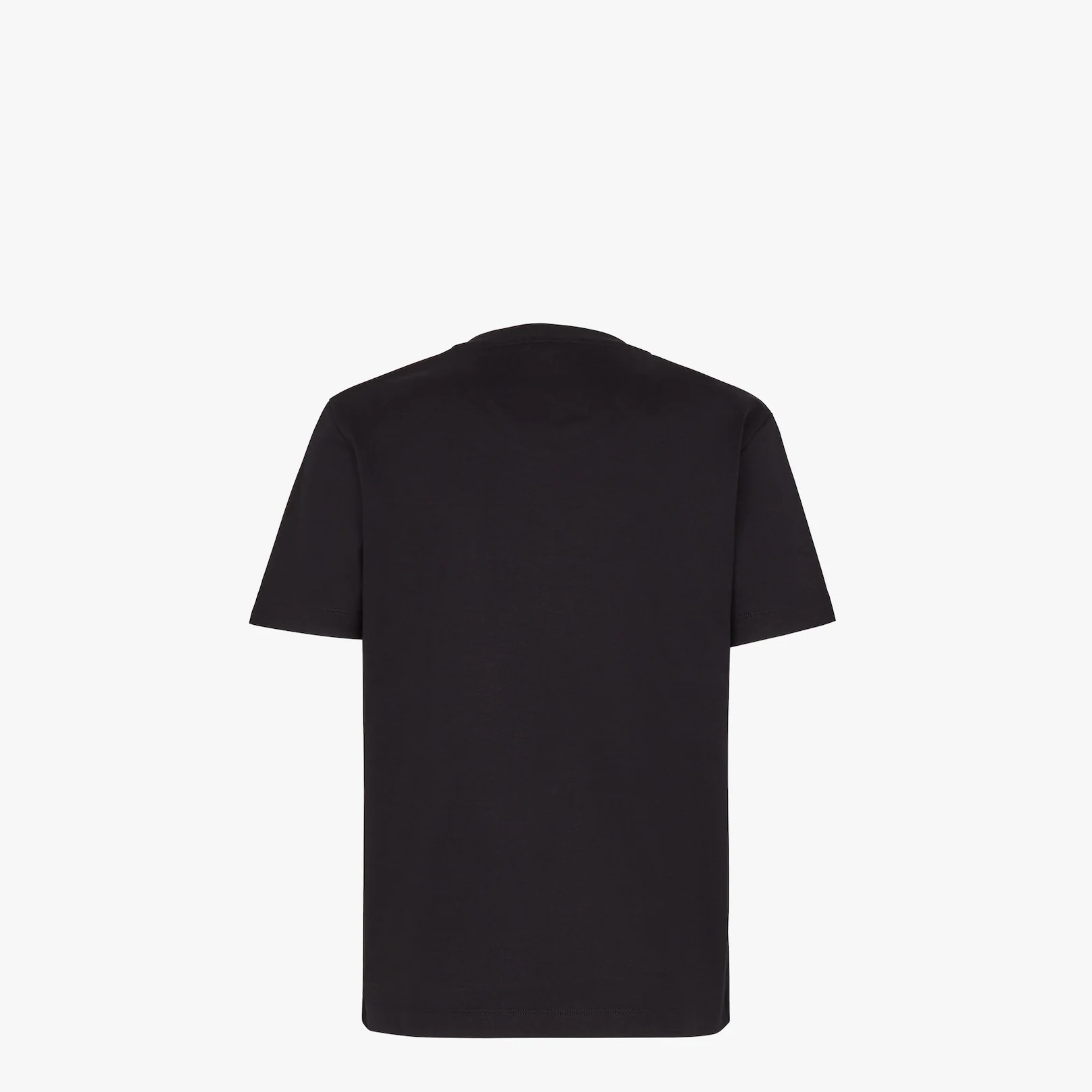 Black cotton T-shirt - 2