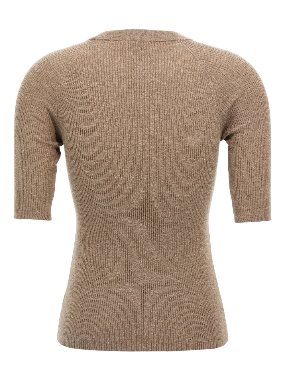 ribbed cashmere sweater - 2