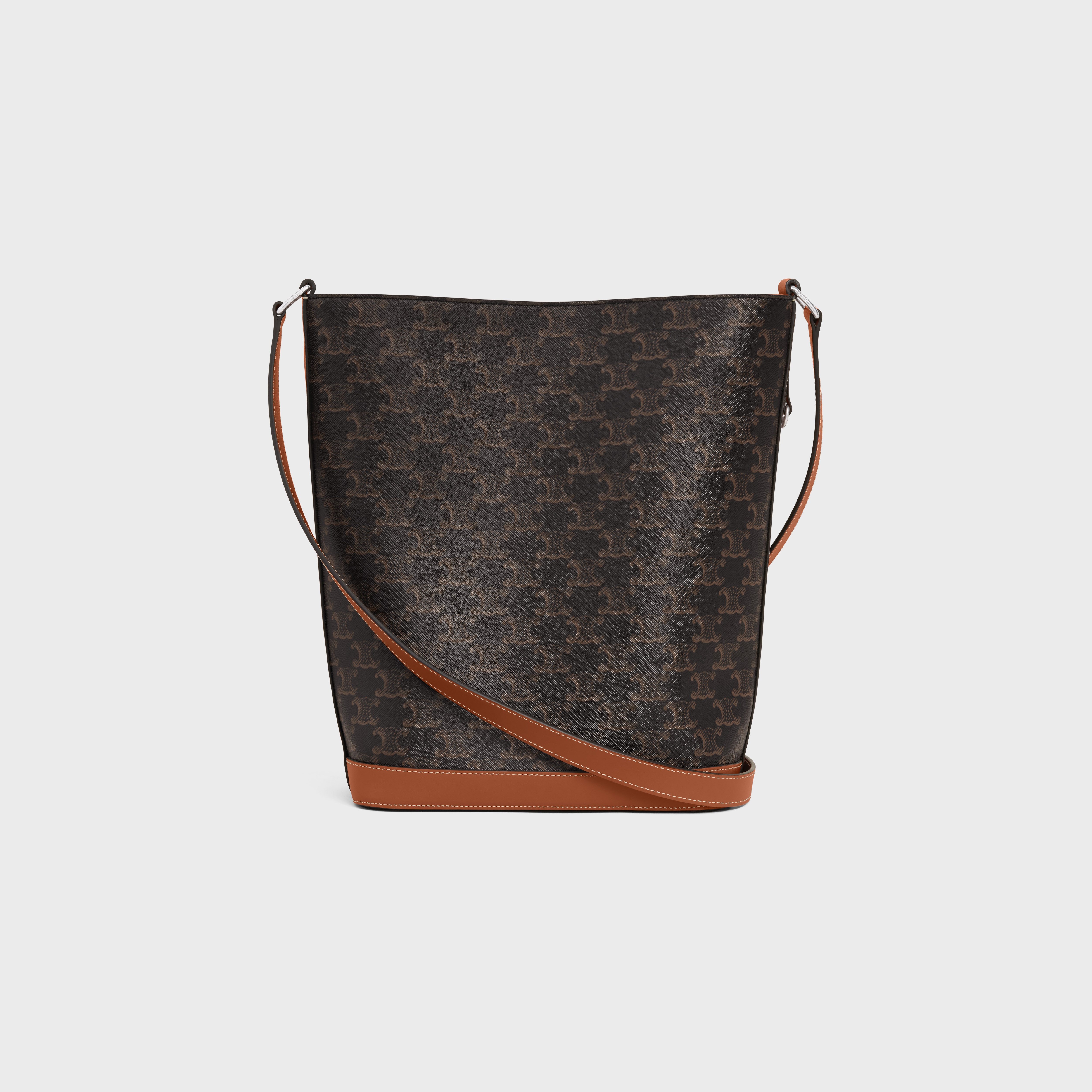 Bucket in Triomphe canvas and calfskin - 3