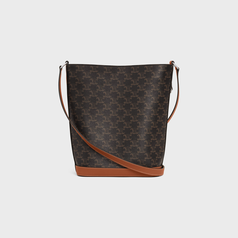 Bucket in Triomphe canvas and calfskin 3